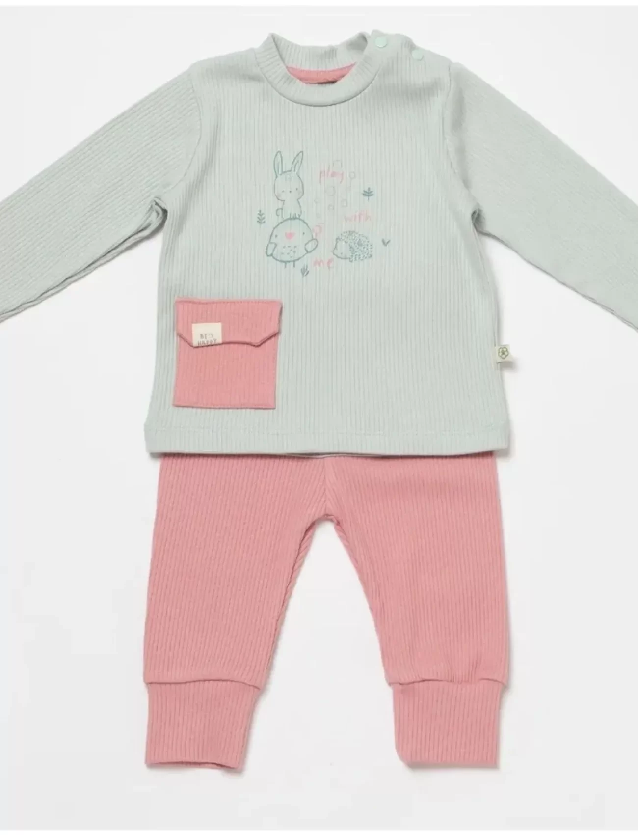 Bibaby Biorganic Modal Play With Me 2Li Takım 59784 Mint
