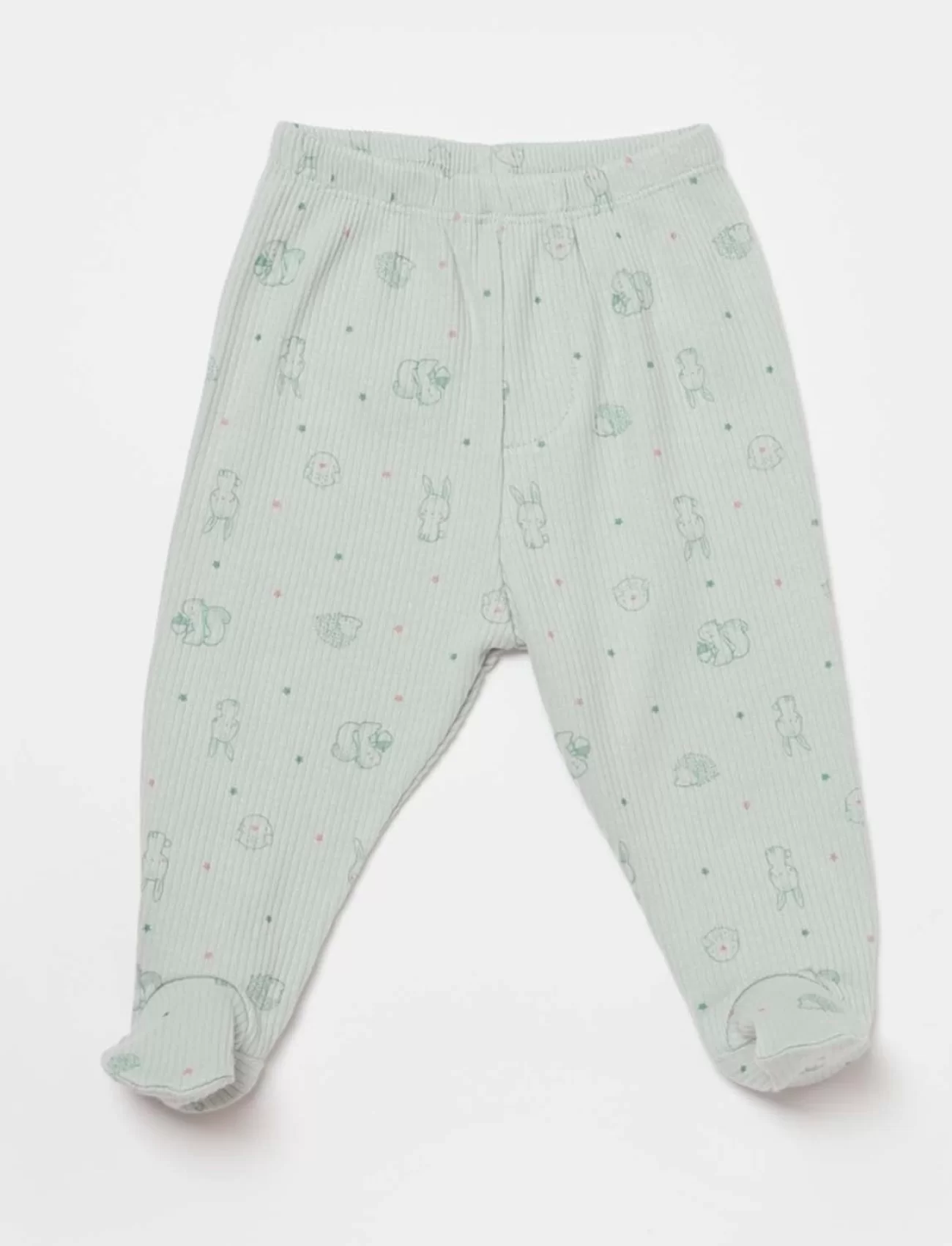 Bibaby Biorganic Modal Play With Me Pantolon 57897 Mint Gül Kurusu