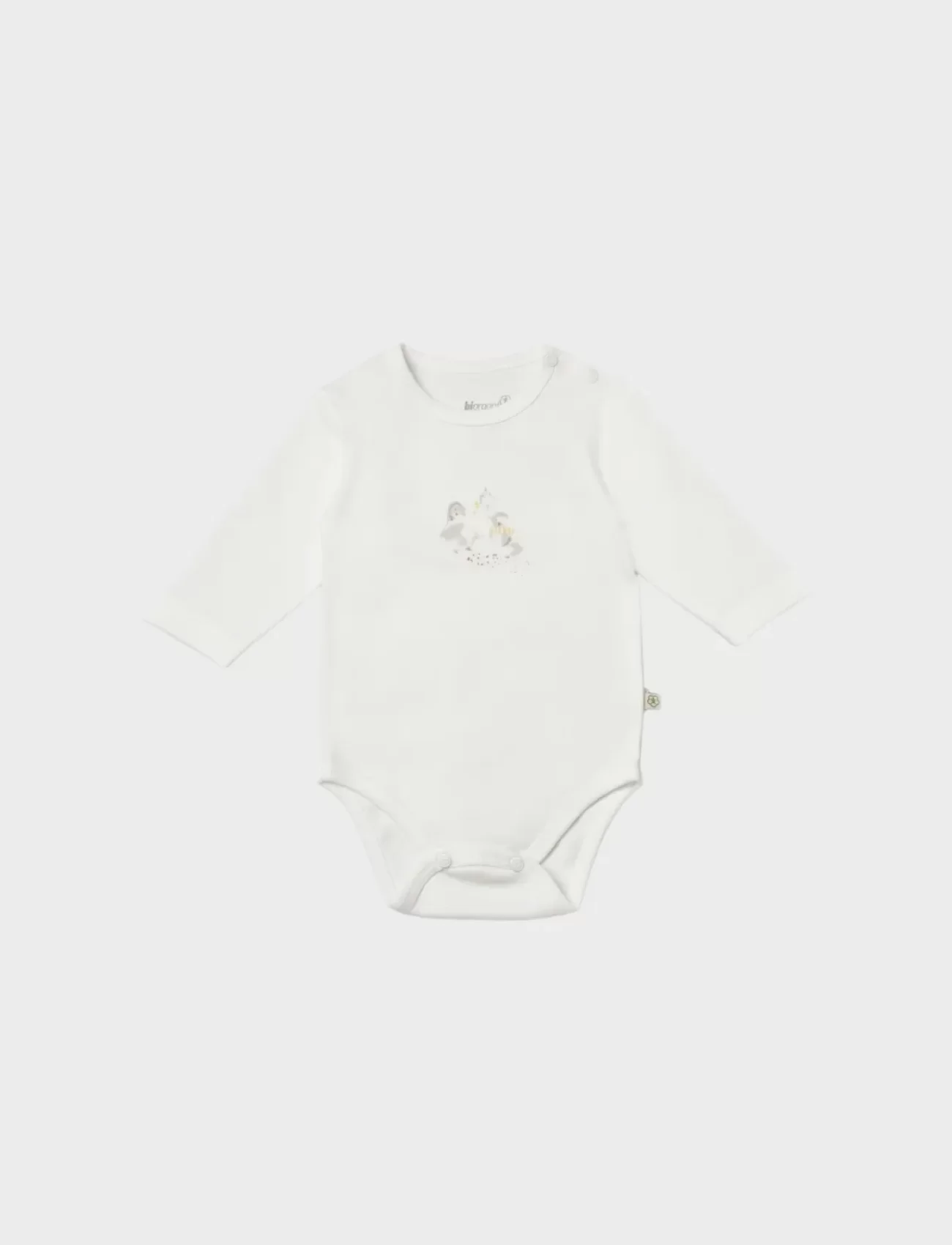 Bibaby Biorganic Penguin Club Bebek Body 56003 Ekru Gri