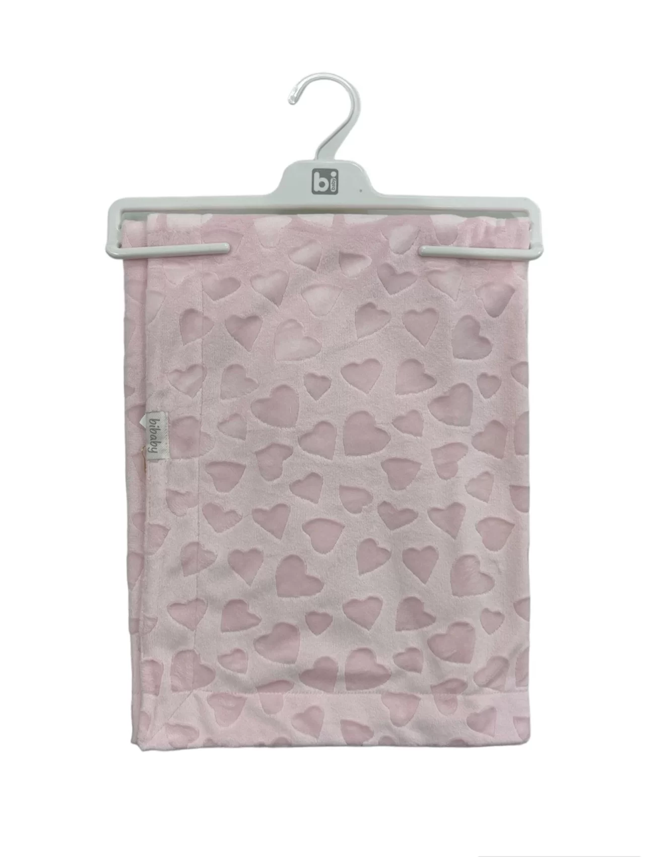 Bibaby Jacquard Heart 82x90 Battaniye 64727 Pink