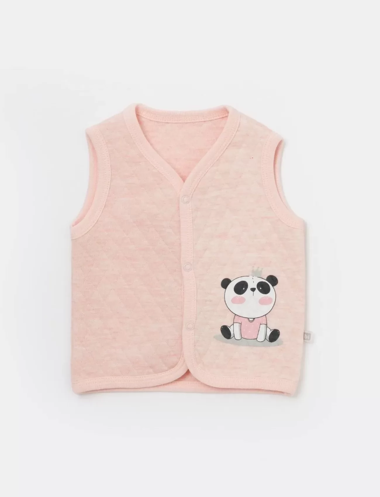 Bibaby Live Pandas Kapitone Yelek 61482 Pembe