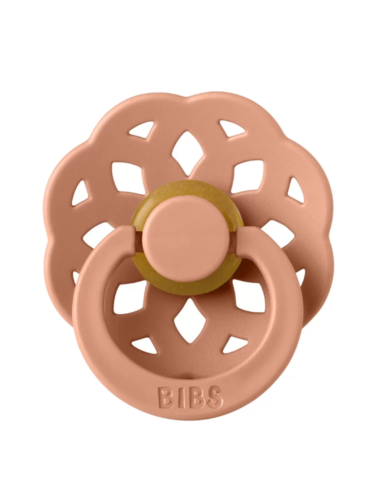 Bibs Boheme Kauçuk Emzik 0-6 Ay Peach