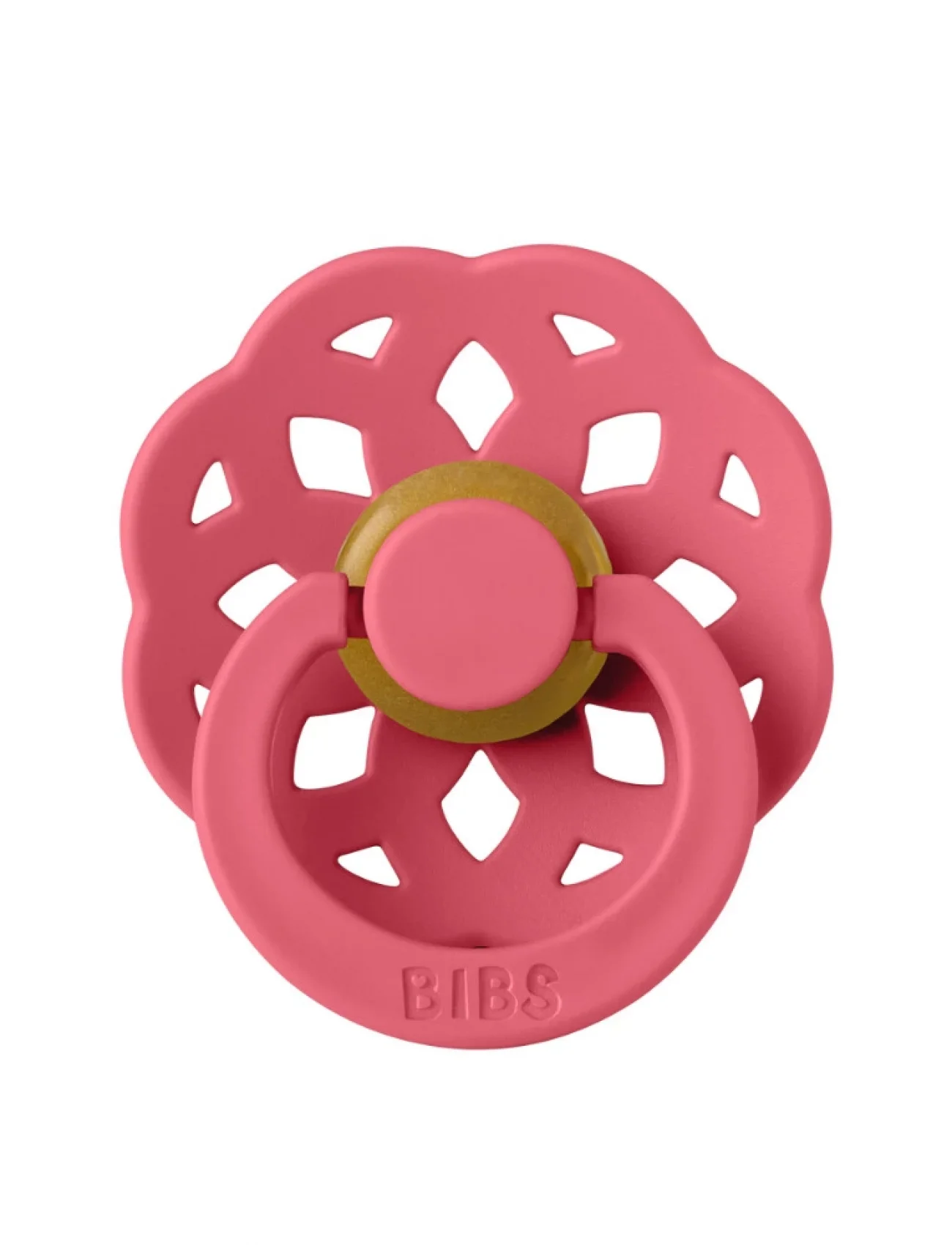 Bibs Boheme Kauçuk Emzik 6-18 Ay Coral