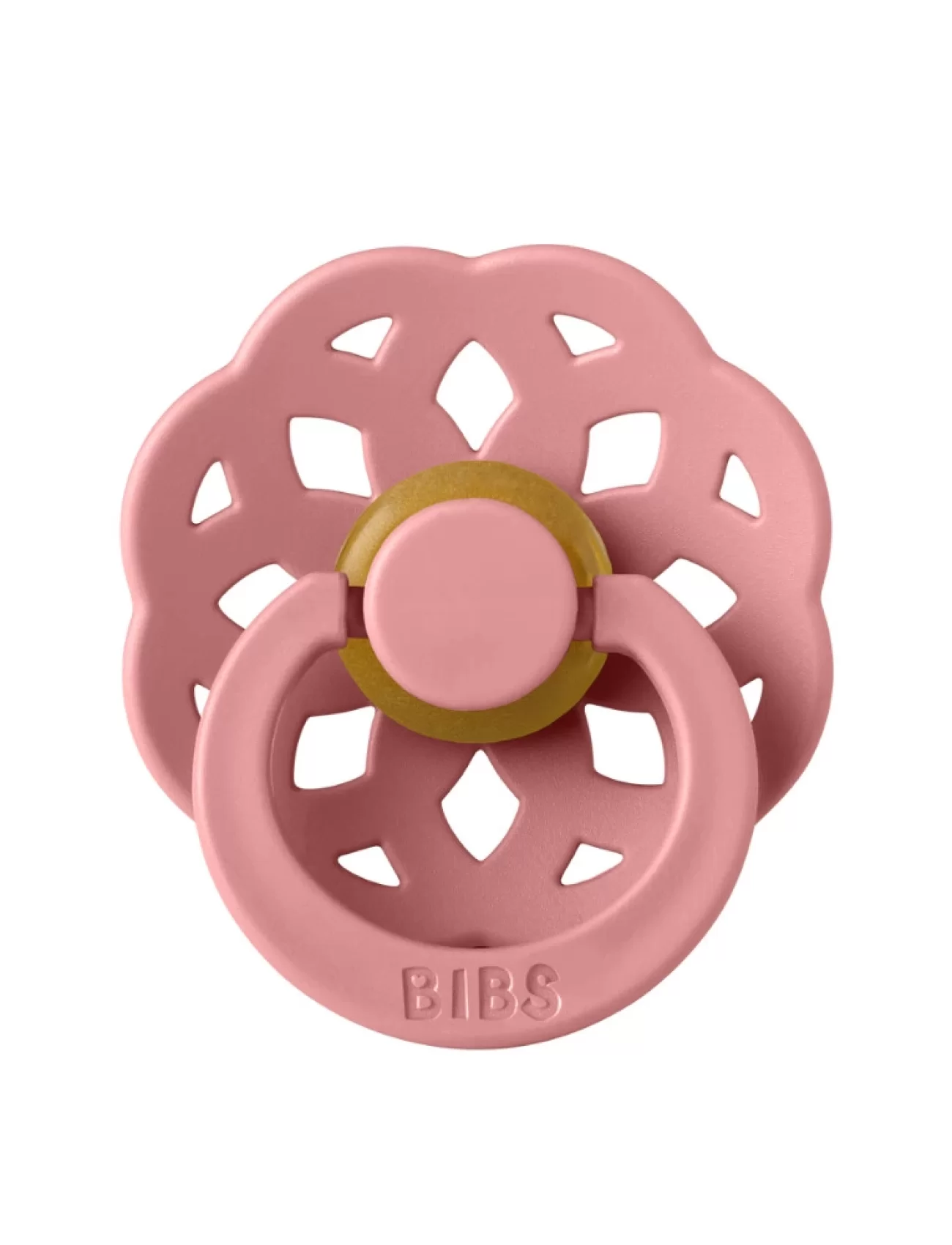 Bibs Boheme Kauçuk Emzik 6-18 Ay Dusty Pink