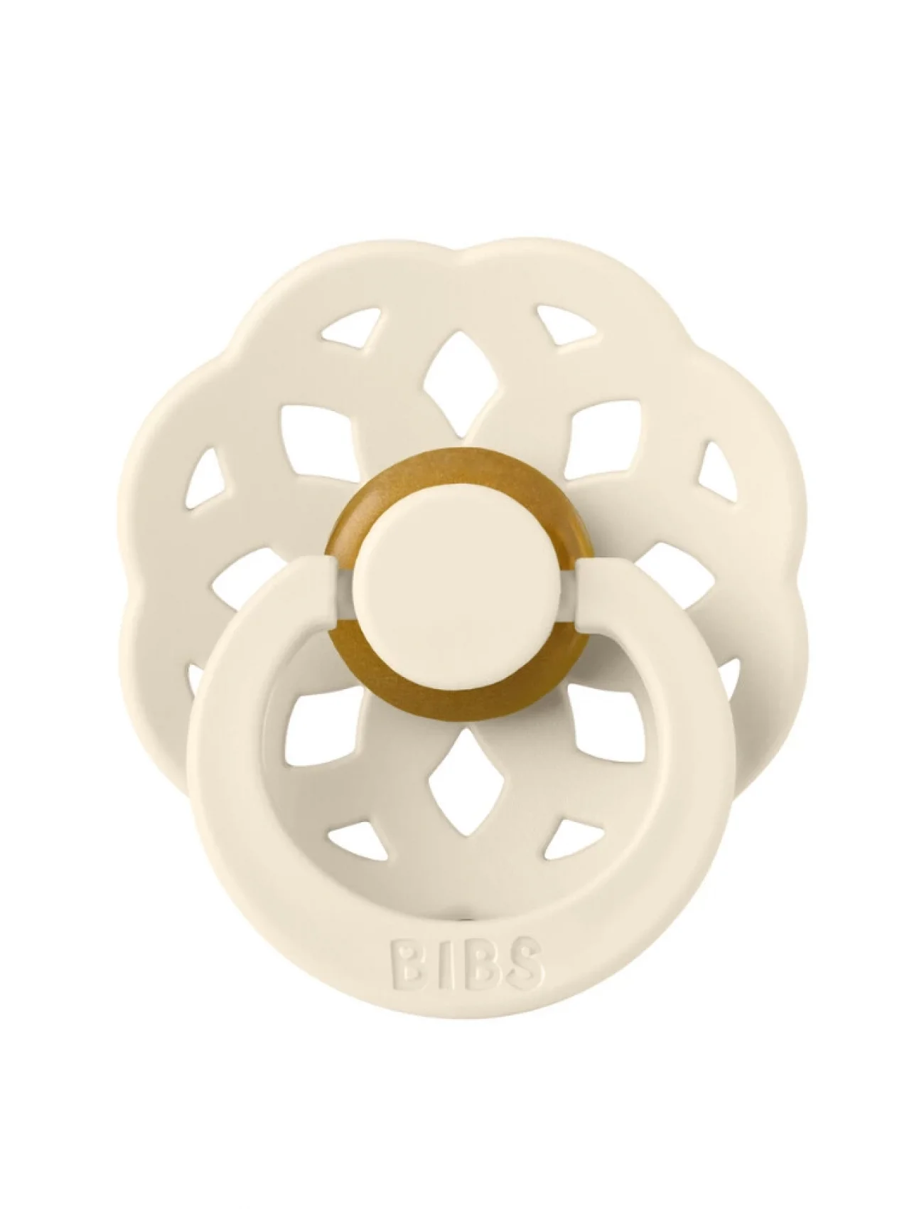 Bibs Boheme Kauçuk Emzik 6-18 Ay Ivory