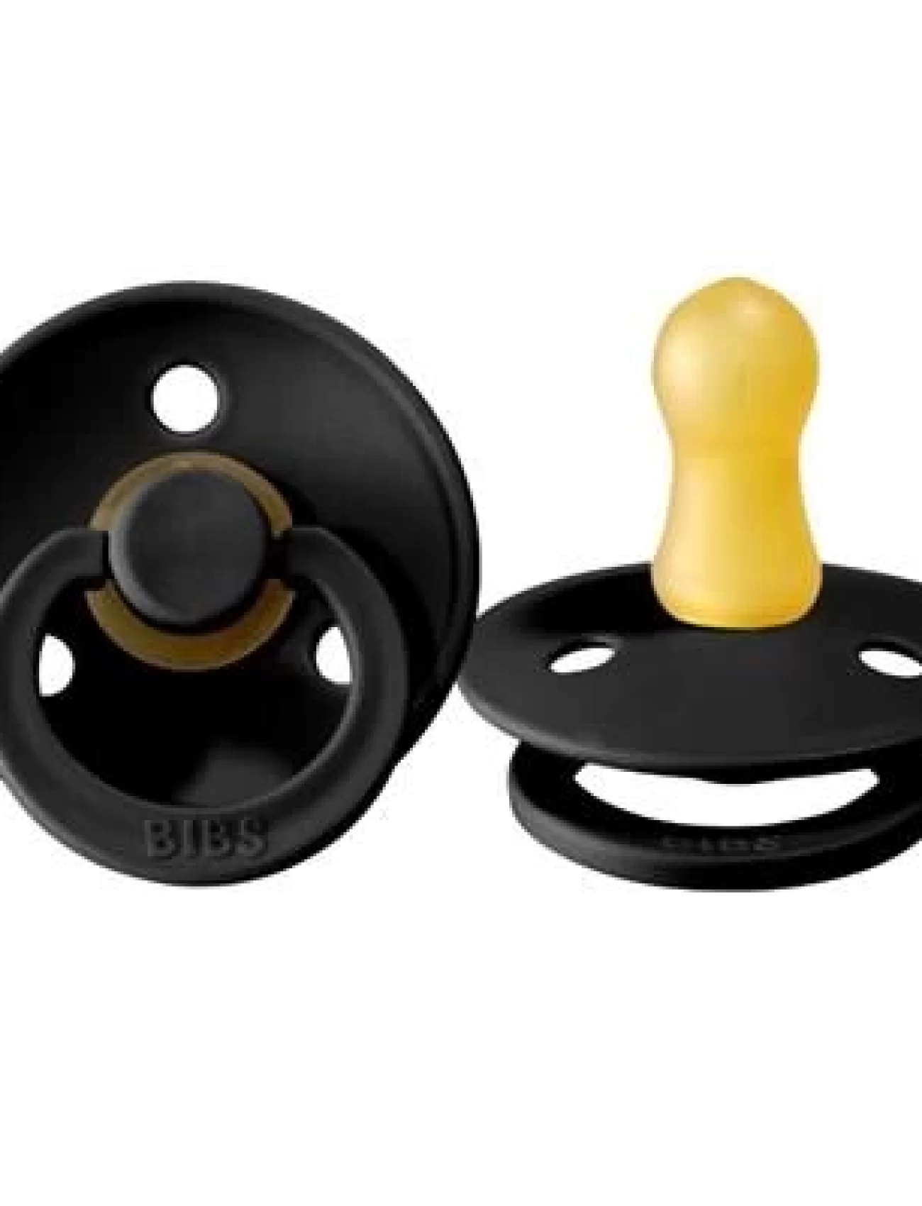 Bibs Colour Kauçuk Emzik 0-6 Ay Black