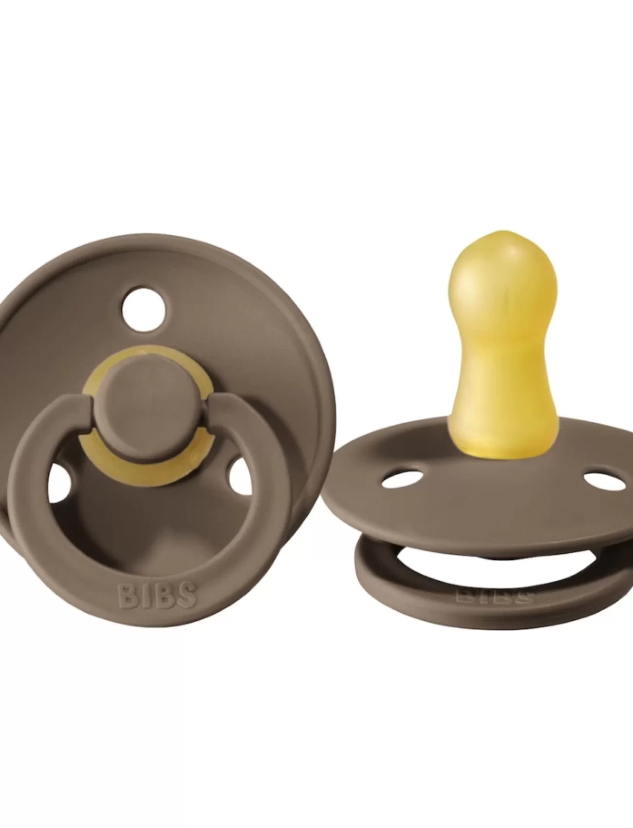 Bibs Colour Kauçuk Emzik 0-6 Ay Dark Oak