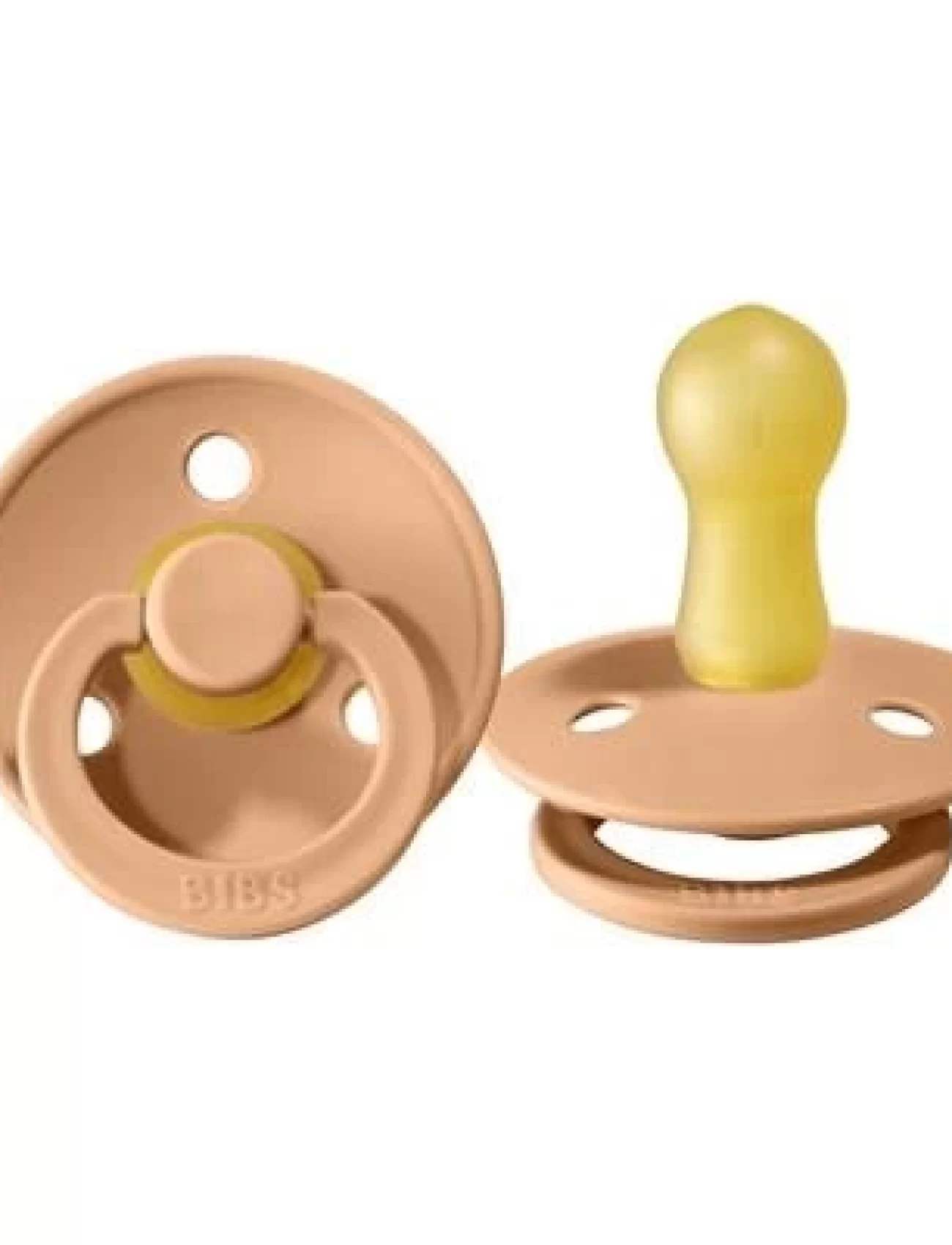 Bibs Colour Kauçuk Emzik 0-6 Ay Peach