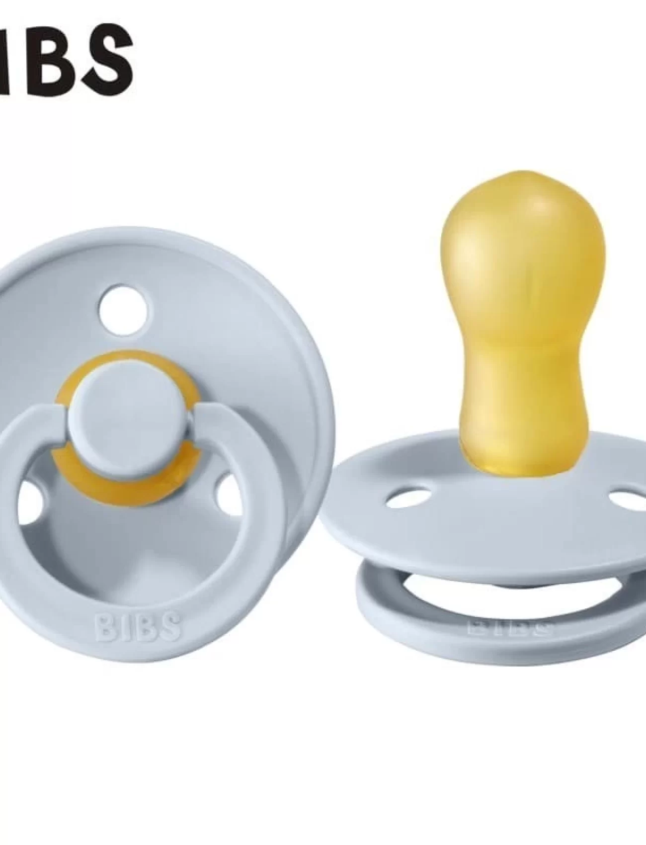 Bibs Colour Kauçuk Emzik 18+ Ay Baby Blue