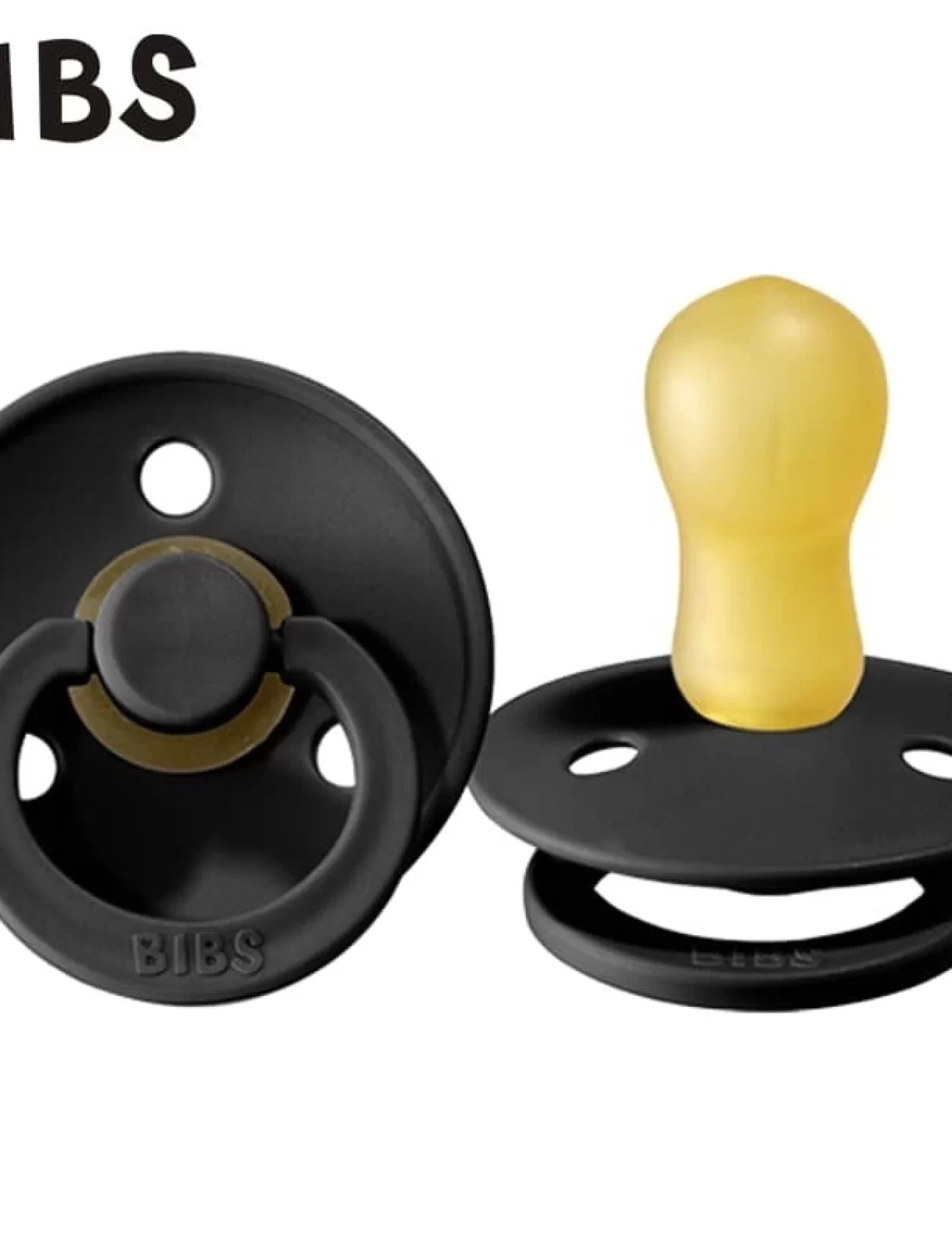 Bibs Colour Kauçuk Emzik 18+ Ay Black