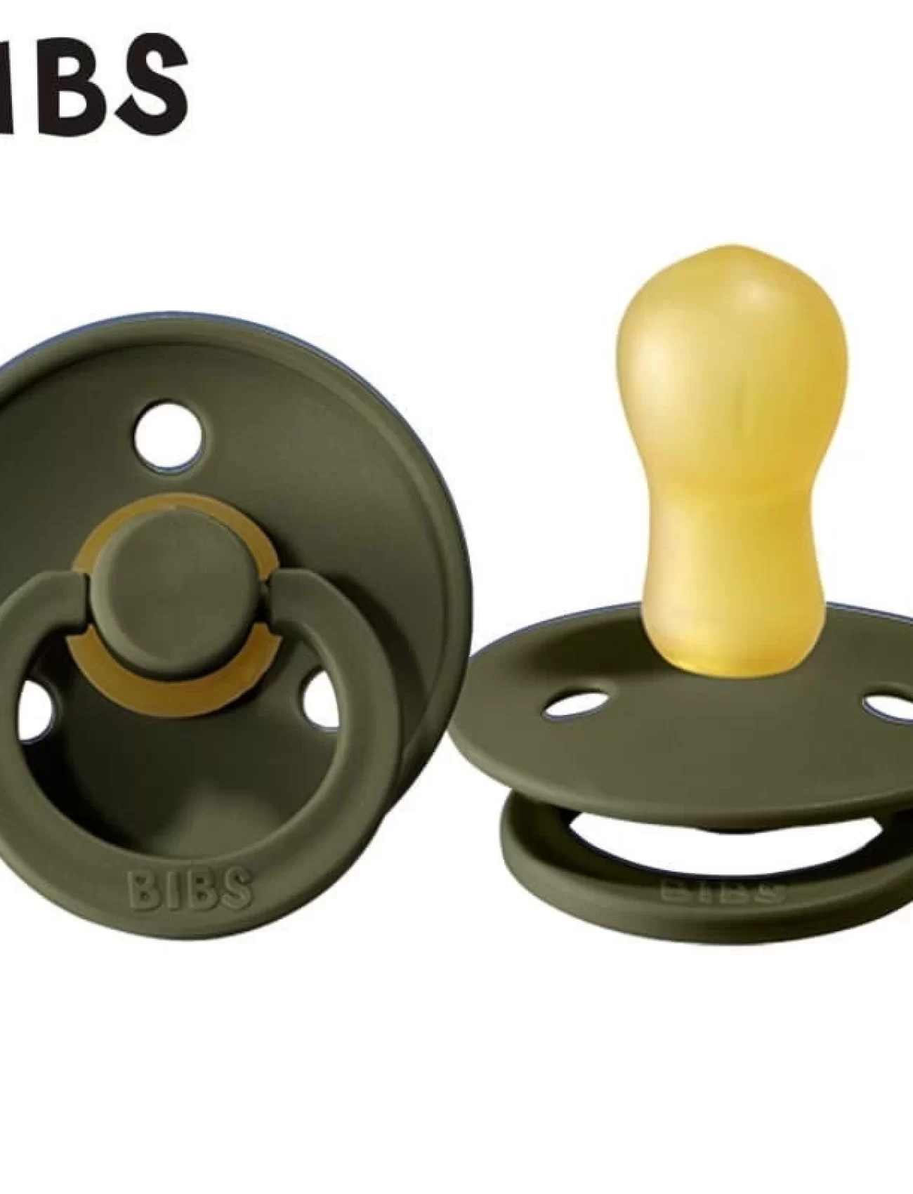 Bibs Colour Kauçuk Emzik 18+ Ay Hunter Green