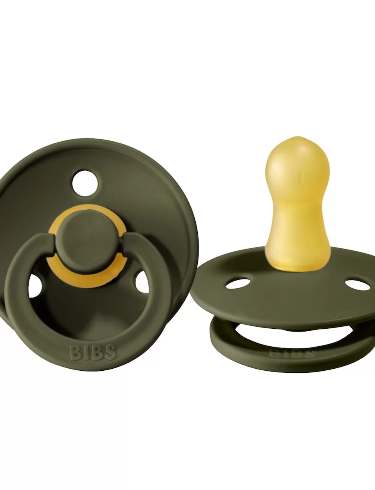 Bibs Colour Kauçuk Emzik 6-18 Ay Hunter Green
