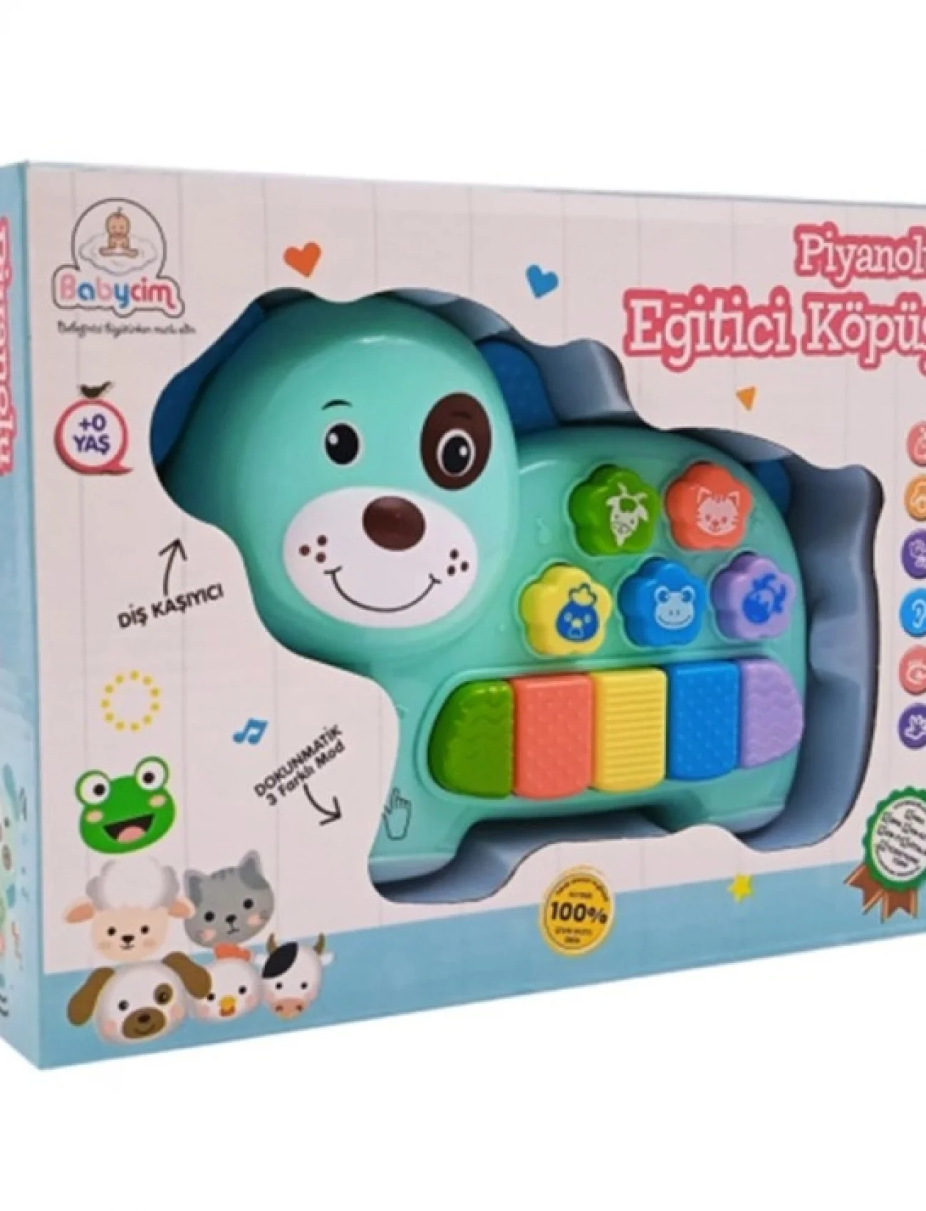 Birlik Oyuncak Piyano Eğitici Köpüş Renkli 774-78