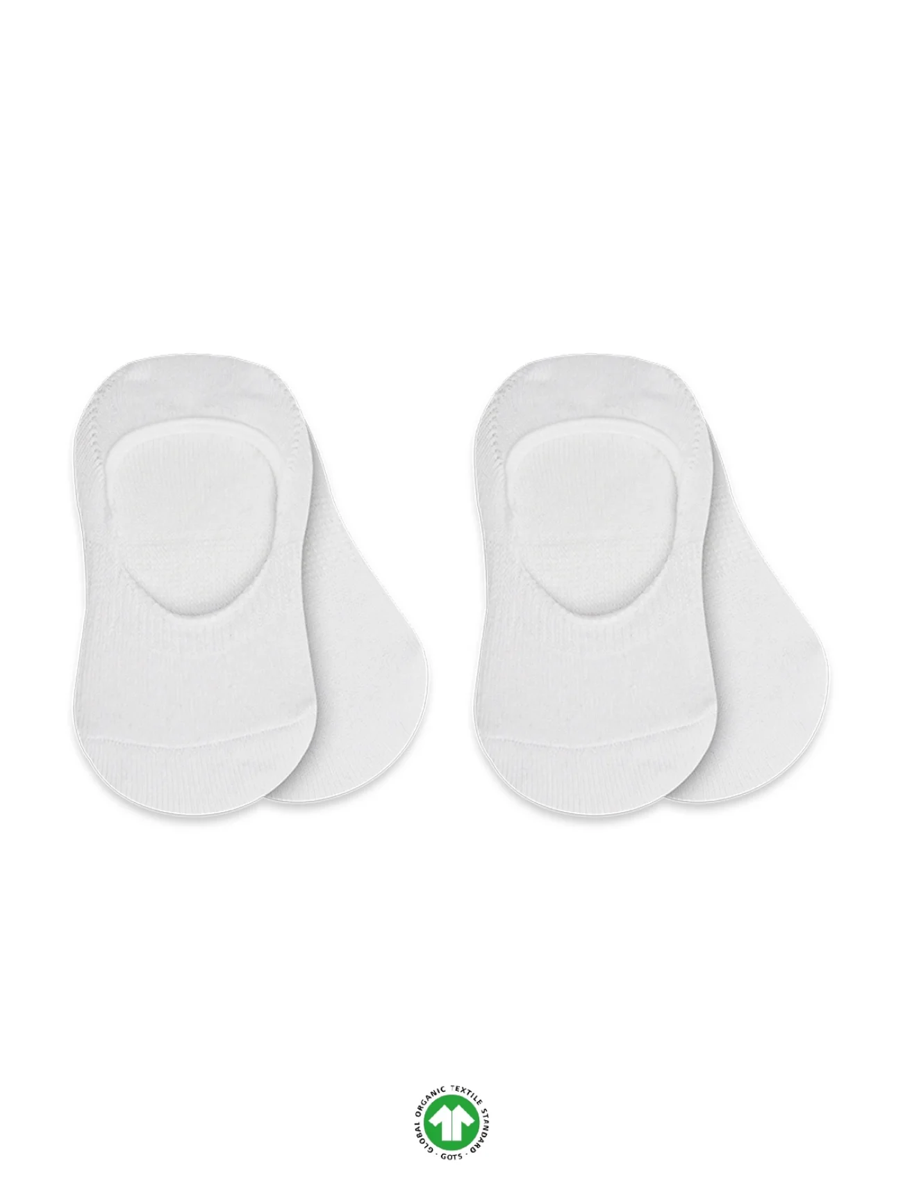 Bistyle 2li Penye Babet Silikonlu Basic Çorap 30104 Beyaz Beyaz