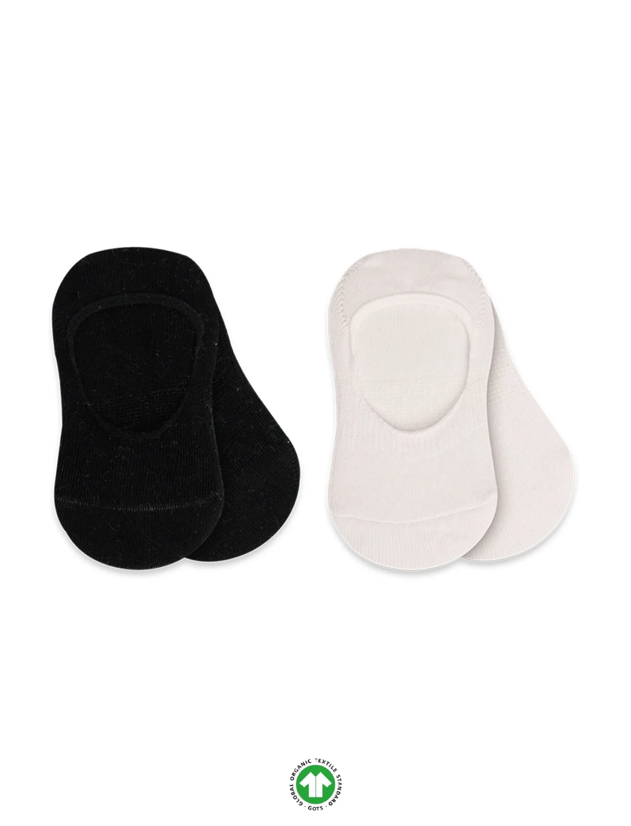 Bistyle 2li Penye Babet Silikonlu Basic Çorap 30104 Siyah Ekru