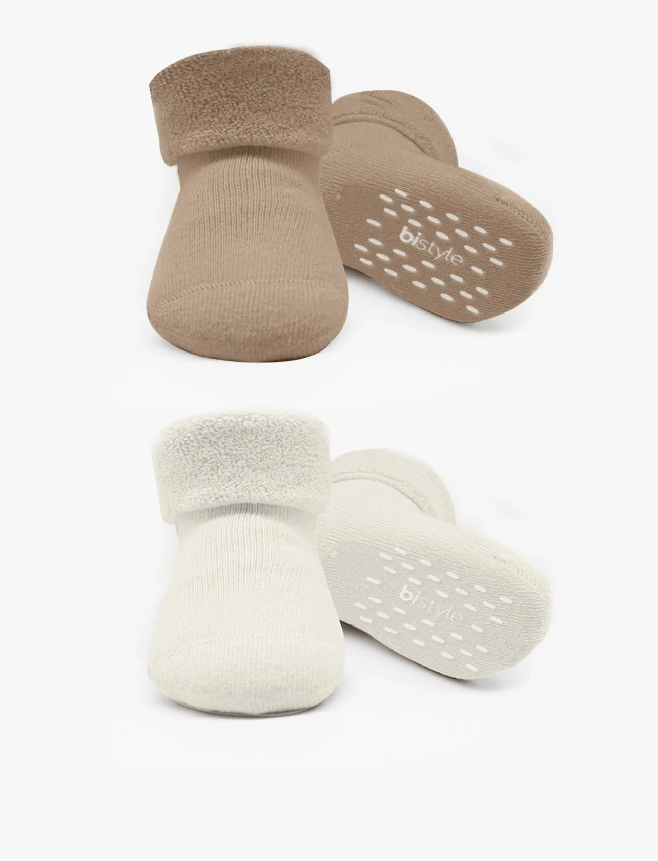 Bistyle 2li Havlu Soket Kaymaz Basic Boy 10508 Bej