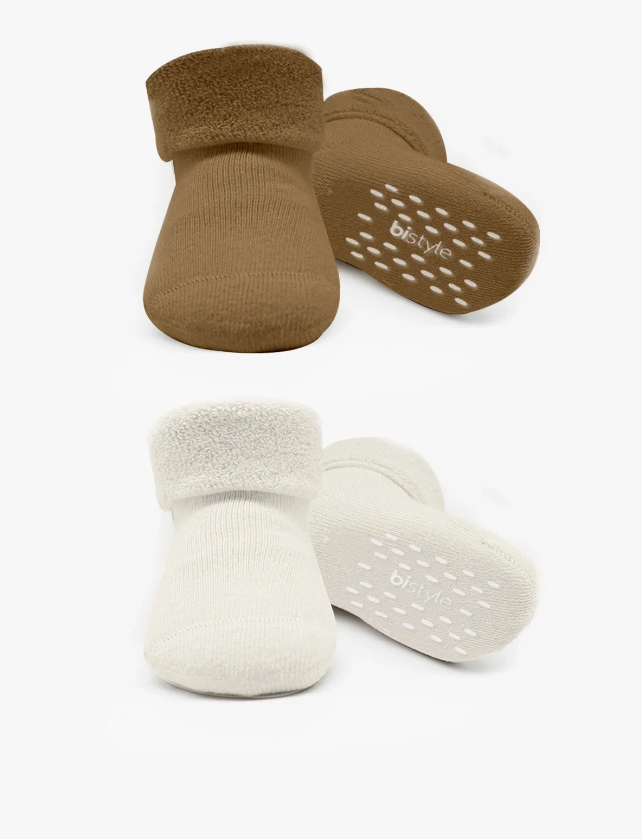 Bistyle 2li Havlu Soket Kaymaz Basic Boy 10508 Kahve