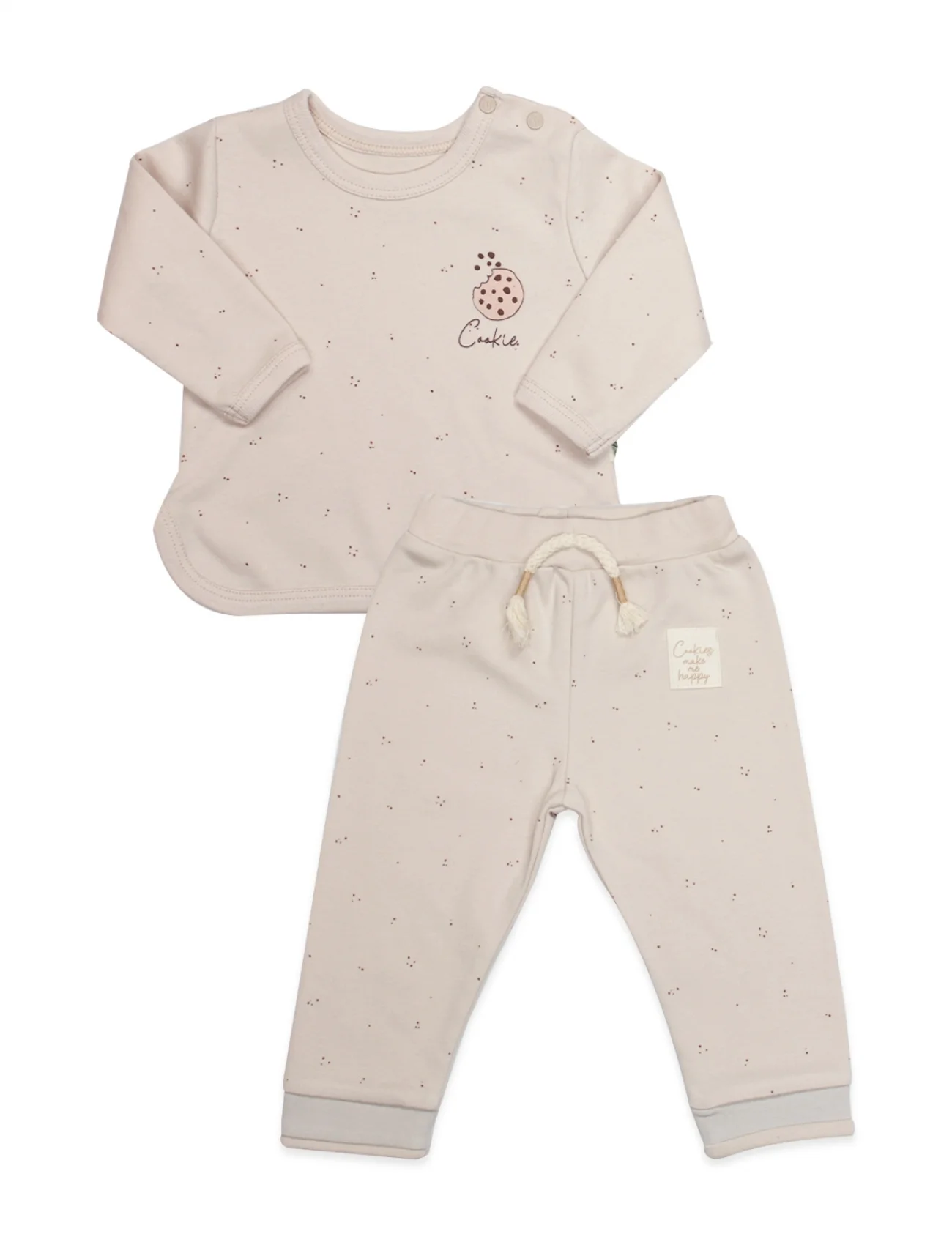 Bistyle 2li Takım Cookies Make Happy 14110 Ekru