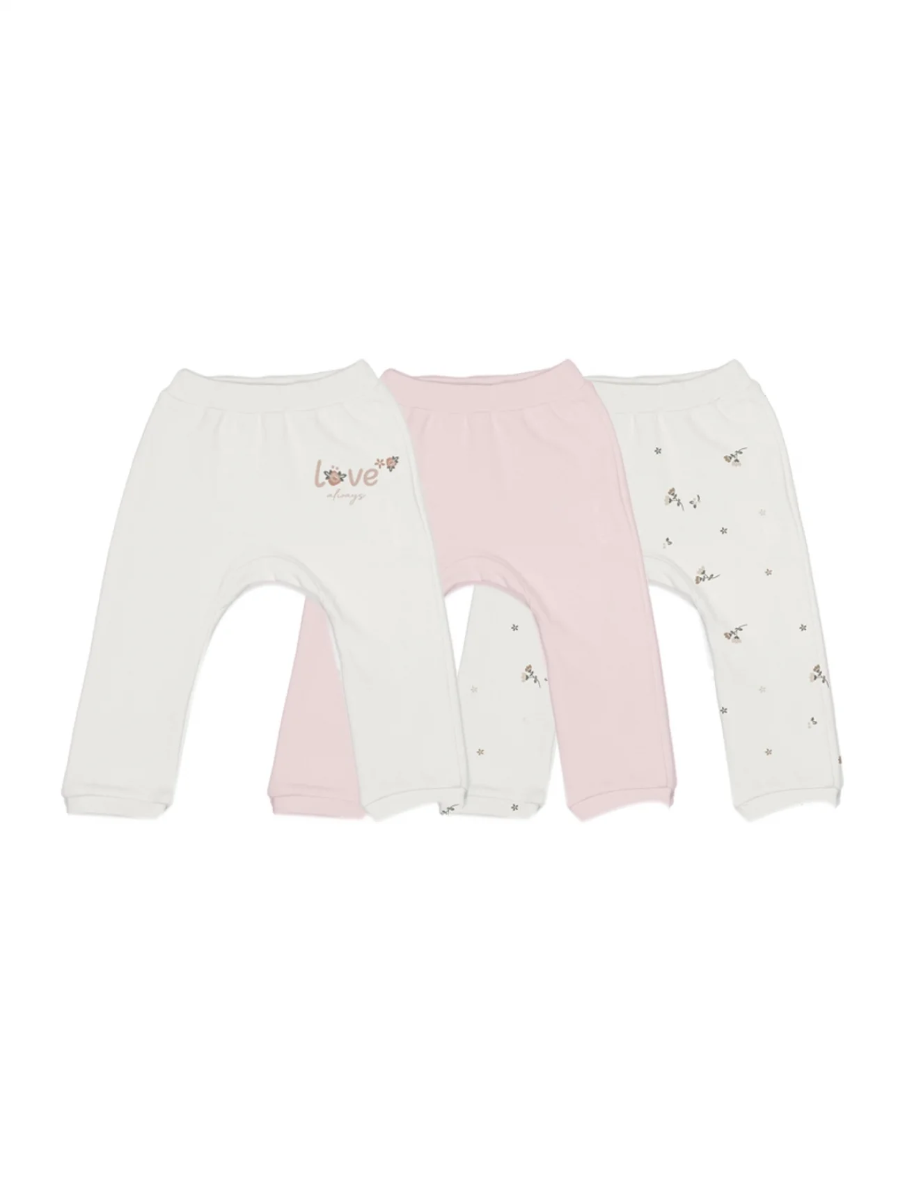 Bistyle 3lü Patiksiz Alt Love Grows Kutulu 16196 Ekru