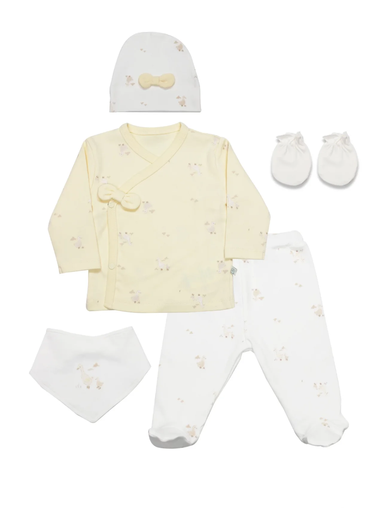 Bistyle 5li Hastane Çıkışı Welcome Baby Duck 12103 Sarı