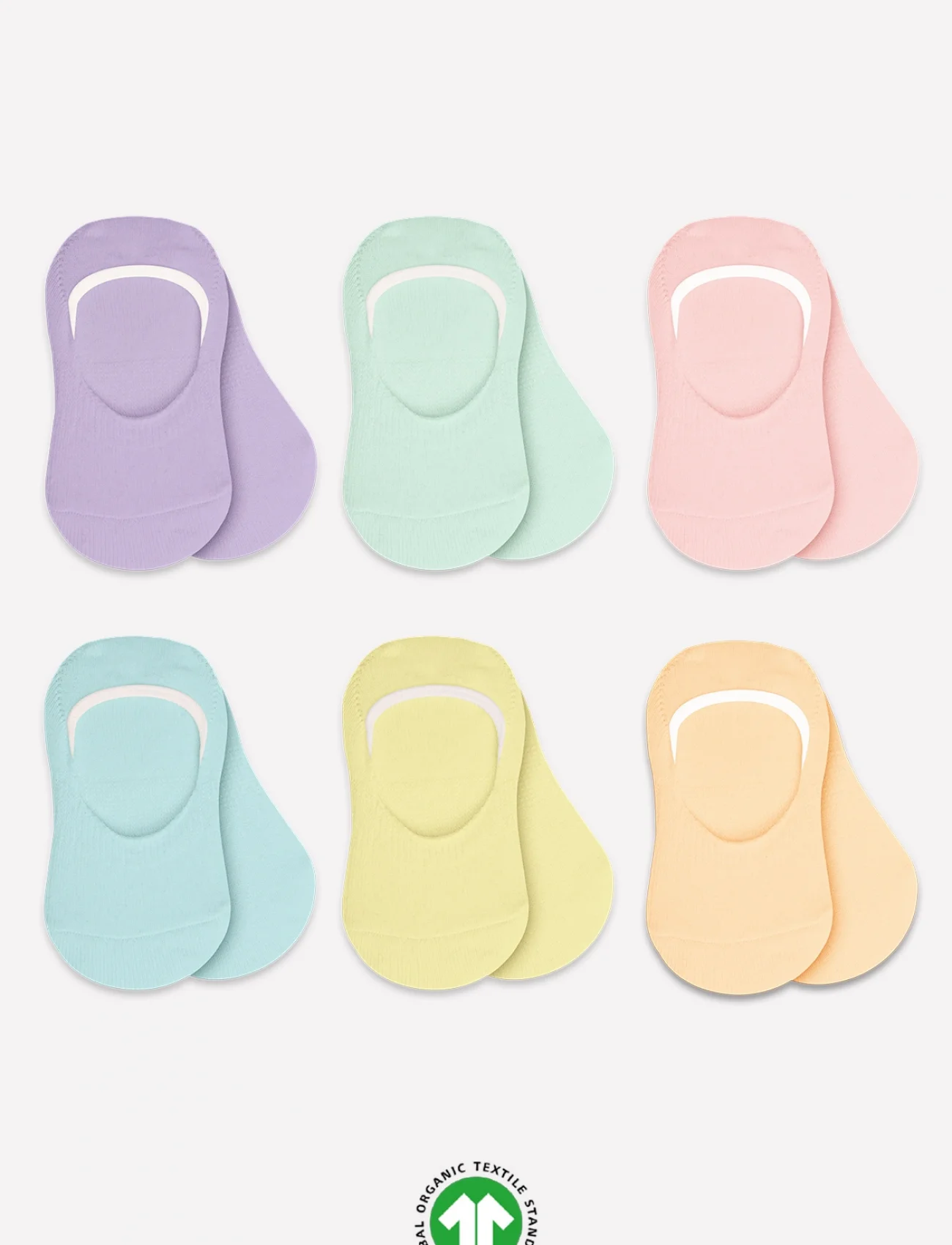 Bistyle 6lı Mix Babet Çorap 30101 Lila