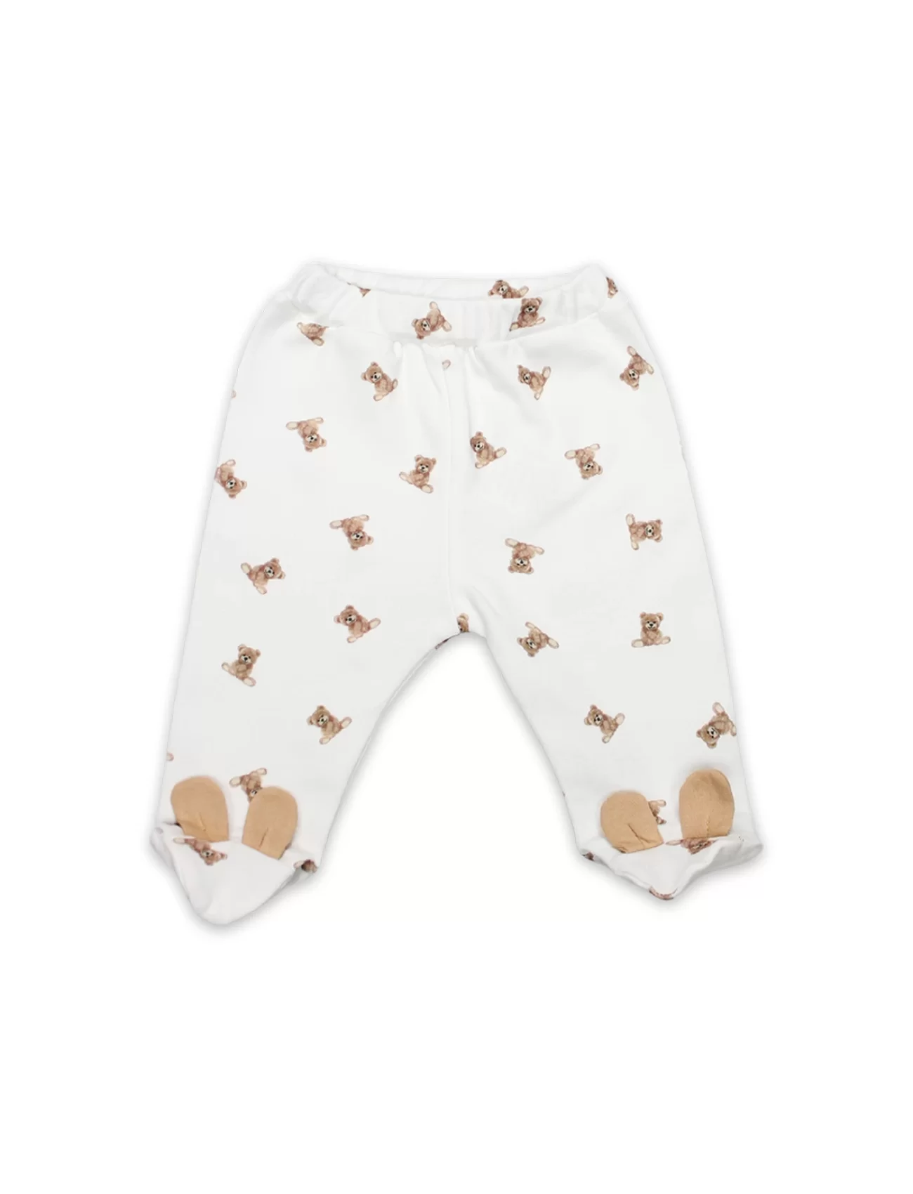 Bistyle I Am So Bear Patikli Tek Alt 16105 Bej Ekru