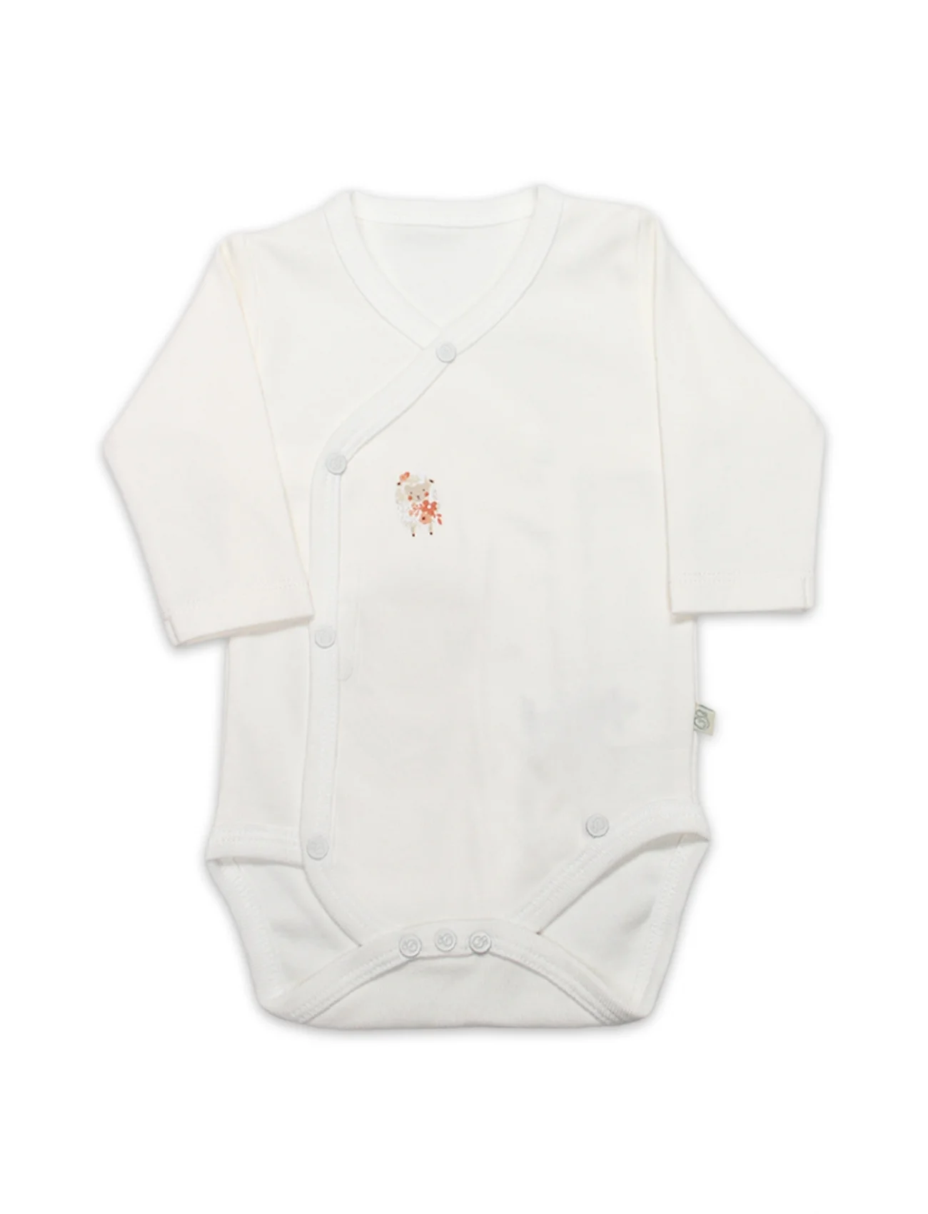 Bi̇style Kruvaze Body Uzun Kol Fluffy And Lovely 17110 Bej