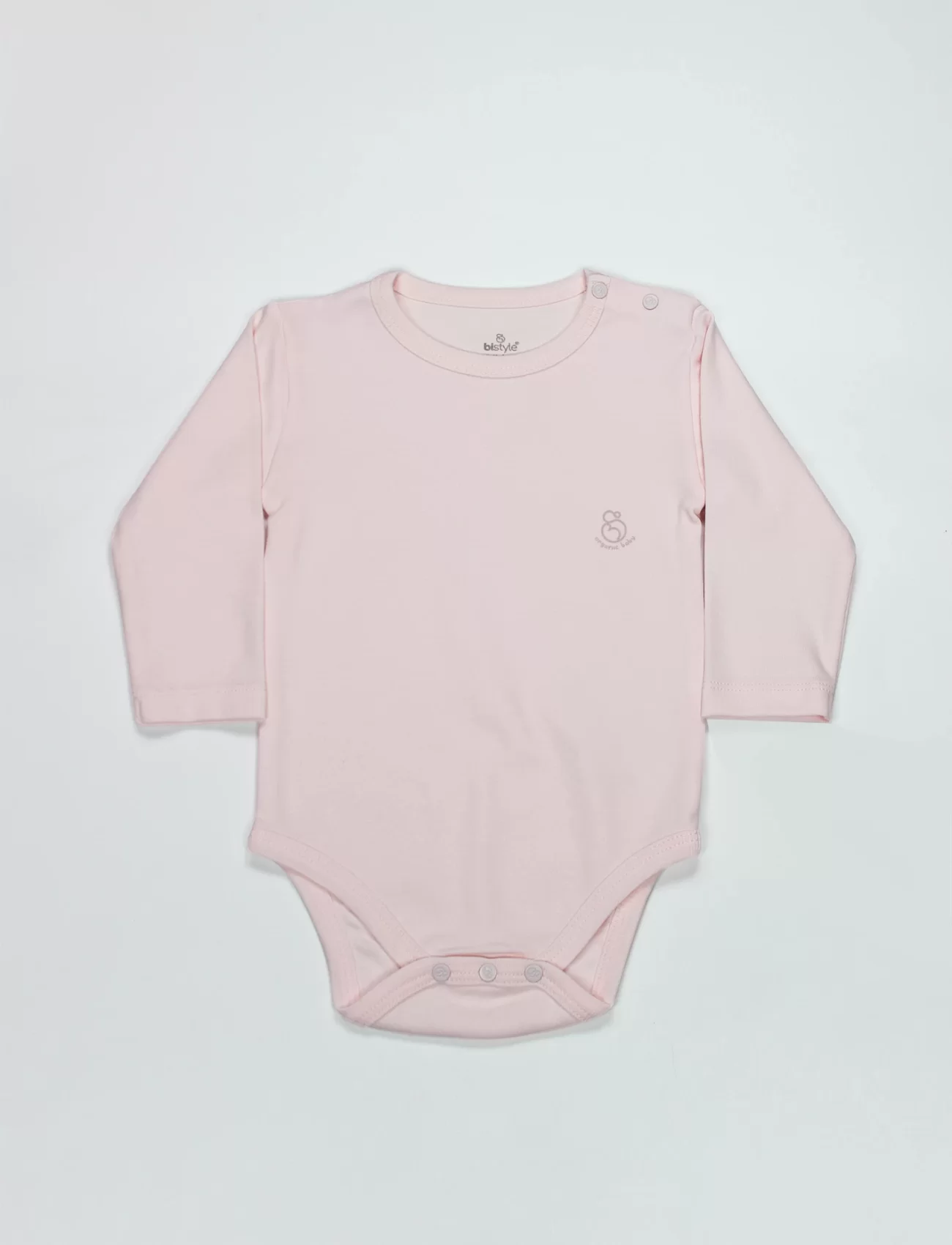 Bistyle Natural Basic Style Uzun Kol Body 17104 Pembe