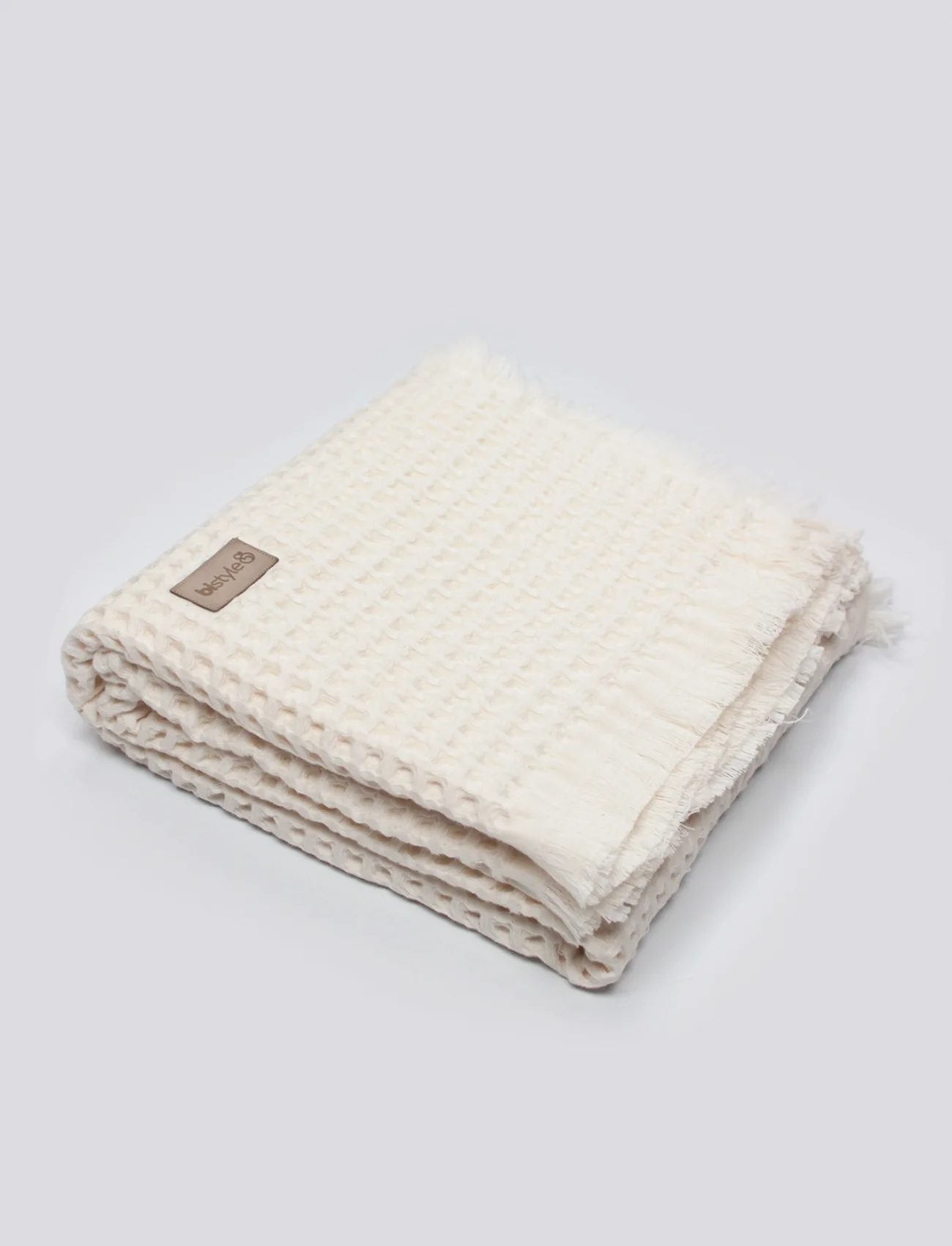 Bistyle Style Baby Pike Battaniye 110x110 70149 Ekru