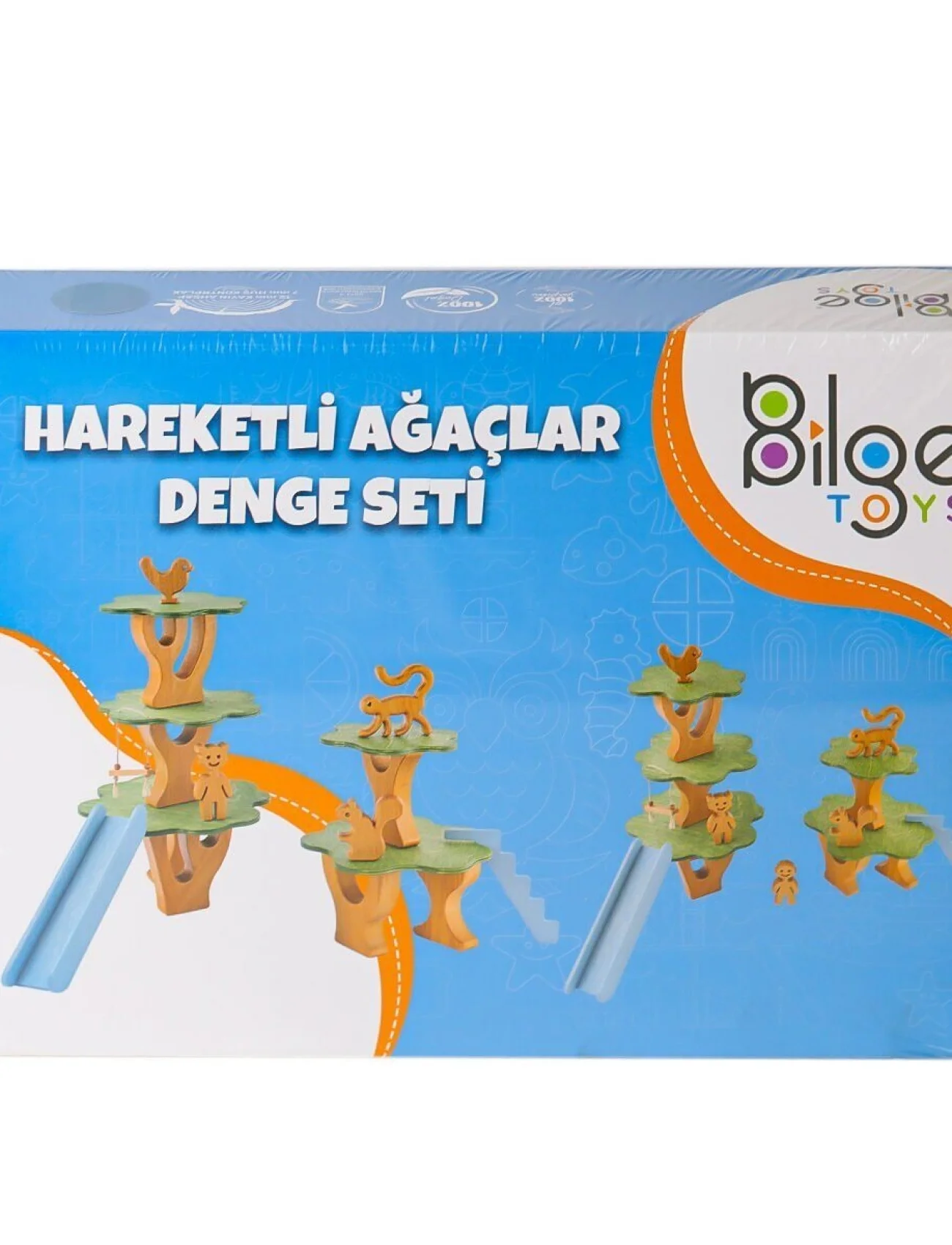 BLG-101 Ahşap Hareketli Ağaçlar Denge Seti