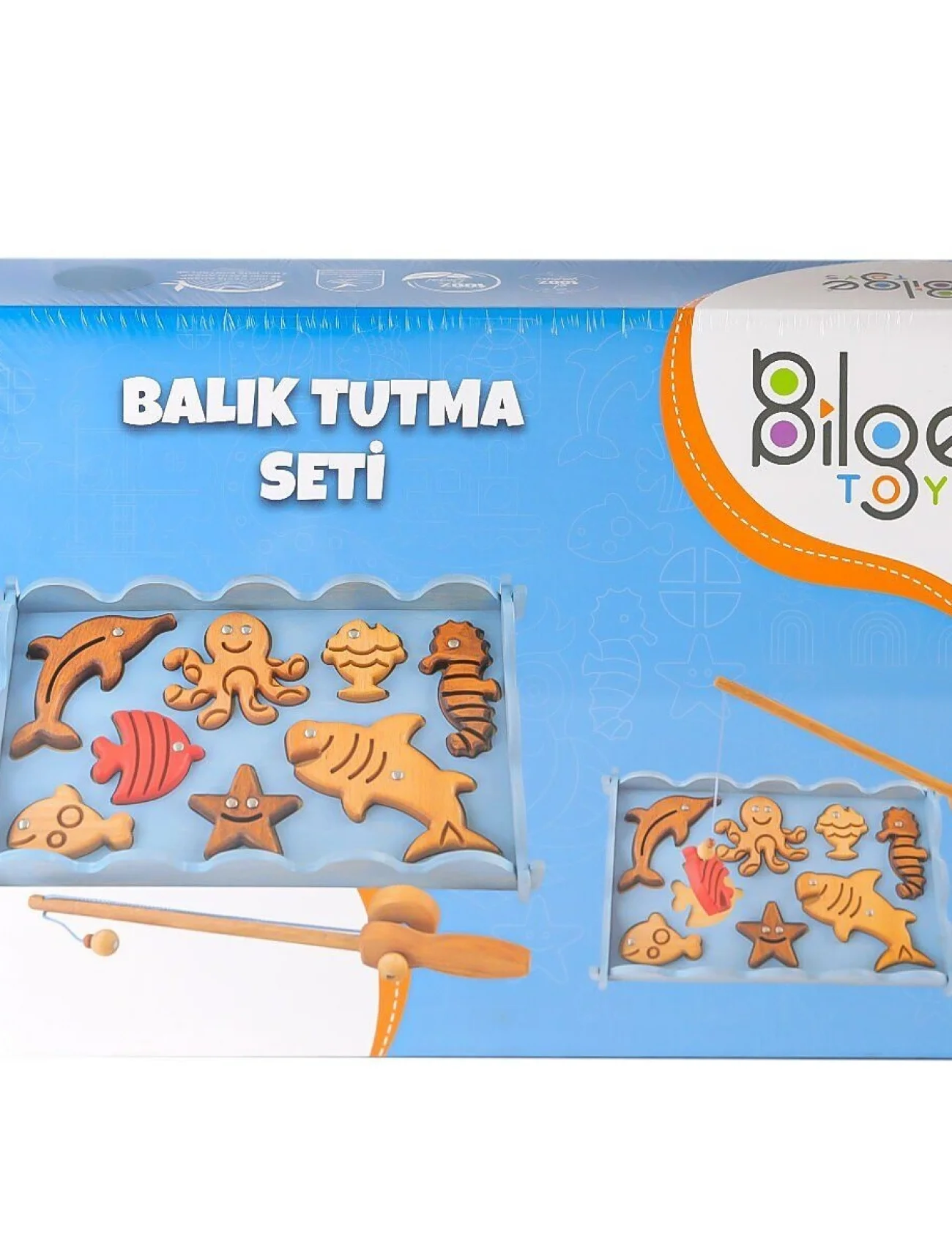 BLG-104 Ahşap Balık Tutma Oyunu