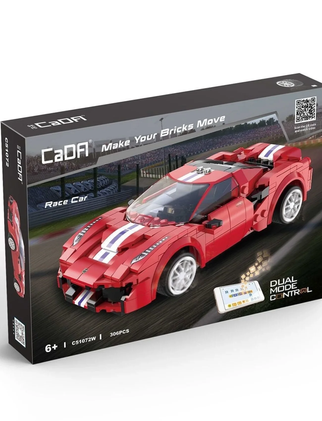 C51072W Cada Race Car Blok Seti 306 Parça -Vagonlife