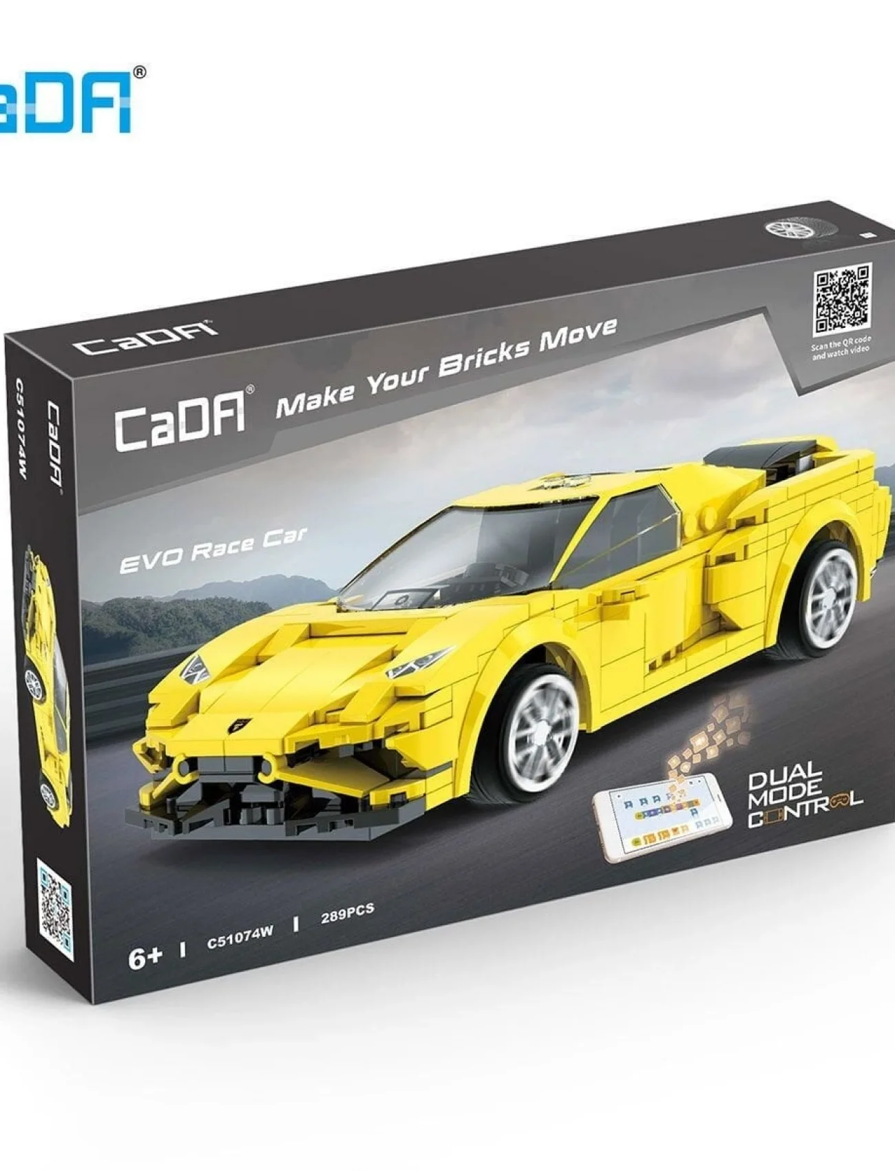C51074W Cada EVO Race Car Blok Seti 289 Parça -Vagon life