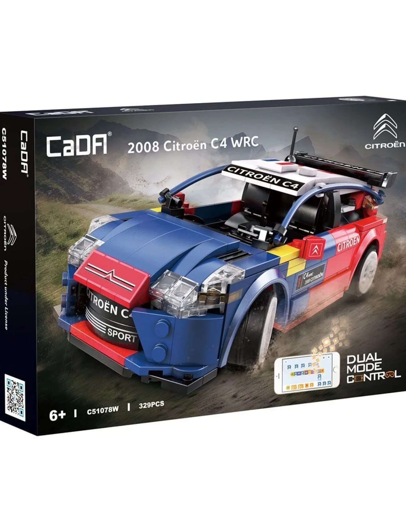 C51078W Cada 2008 Citroen C4 WRC Blok Seti 329 Parça -Vagon life