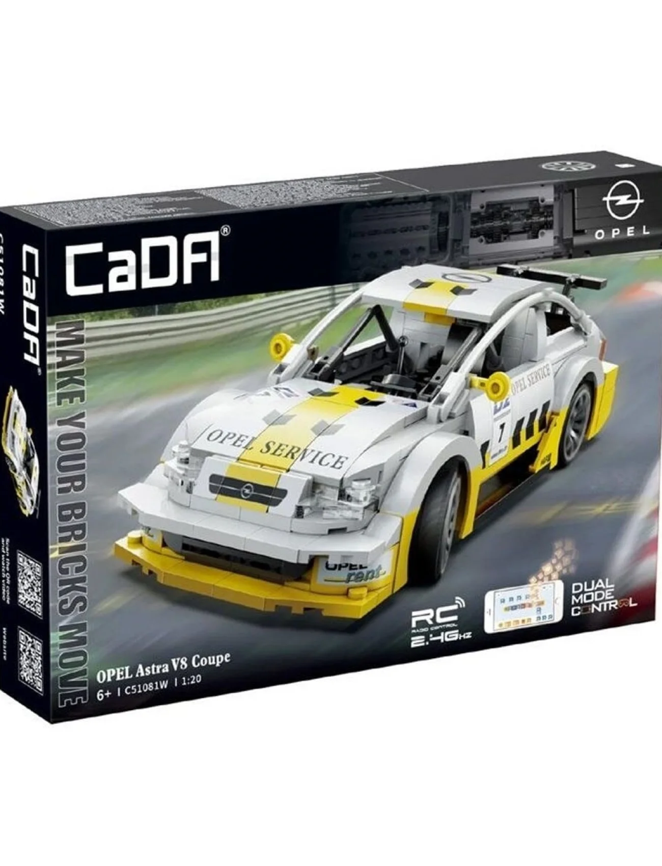 C51081W Cada Opel Astra V8 Coupe Blok Seti 330 Parça  -Vagon life