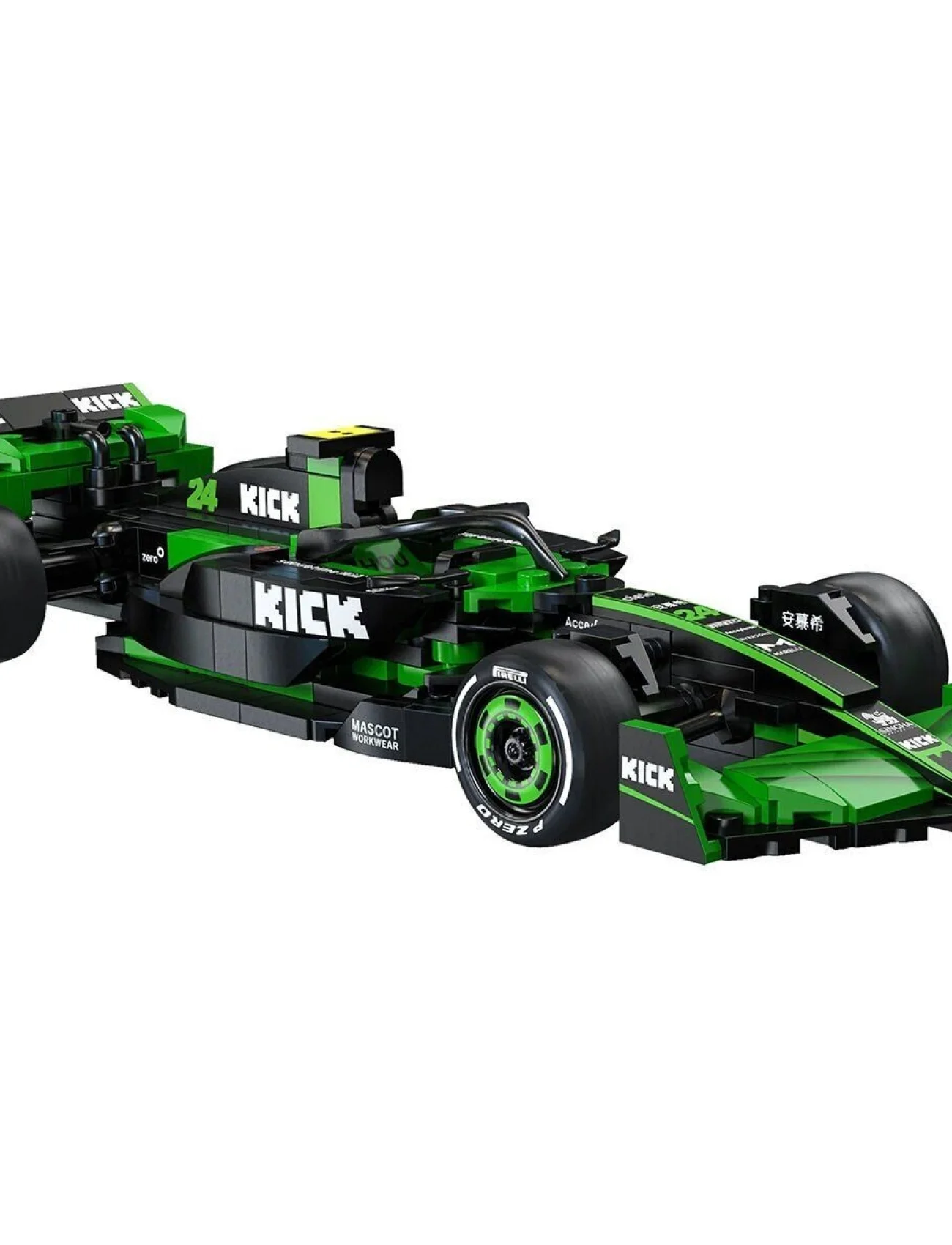 C55032W CADA SAUBER F1 FORMULA ARACI 314 PARÇA BLOCK OYUNCAK