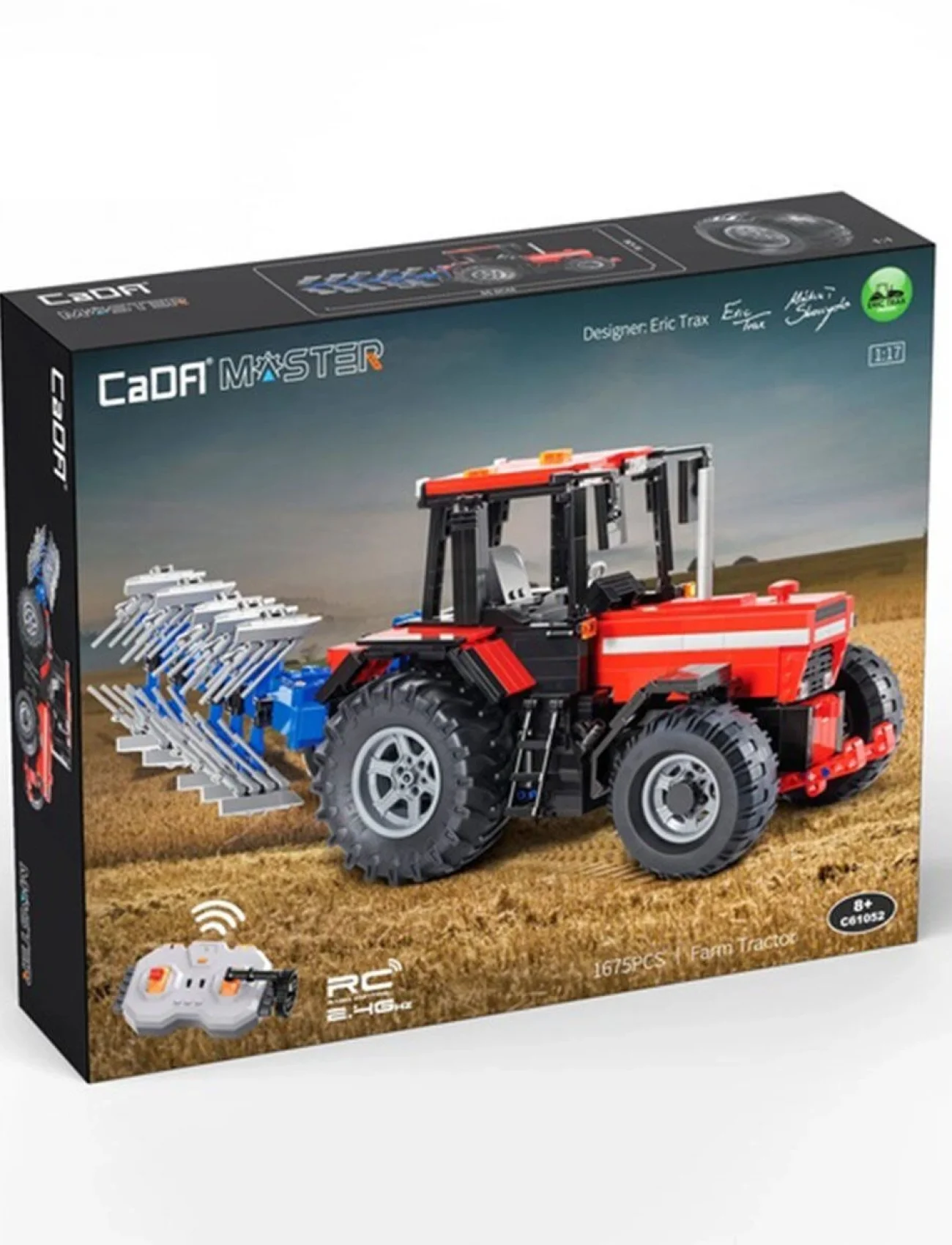 C61052W Cada Kumandalı Traktör Blok Seti 1675 Parça -Vagon life