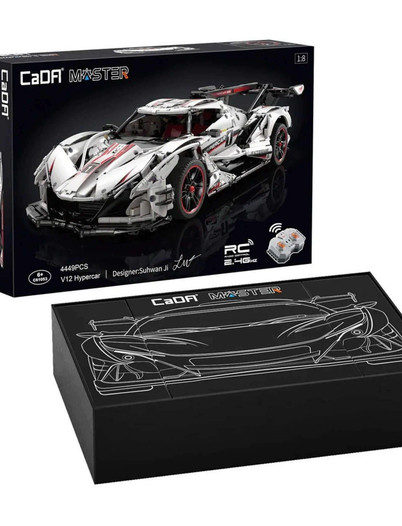 C61053W CADA V12 Hypecar Blok Seti -Vagon life