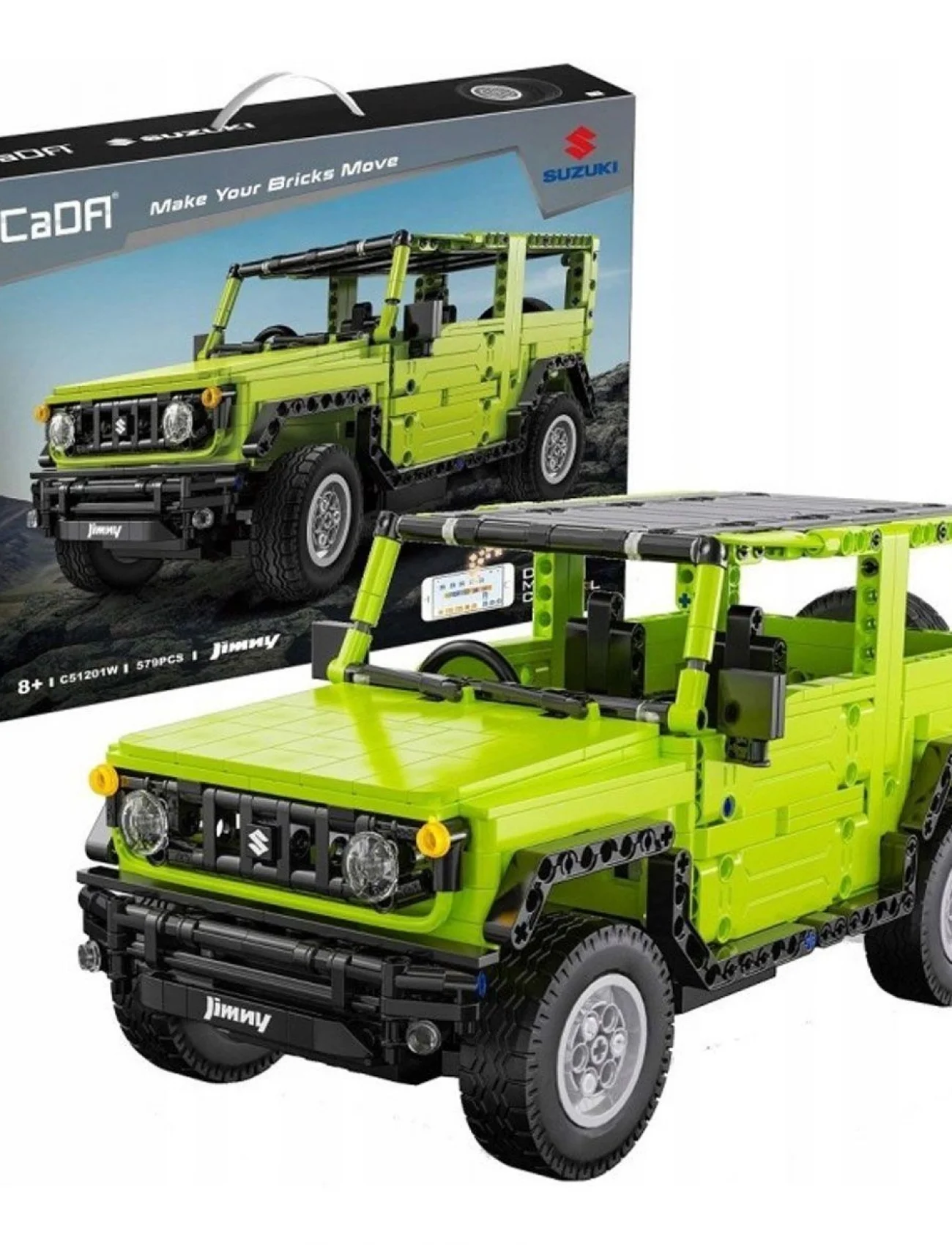 C62001W CADA Jimny Jeep Blok Seti -Vagon life