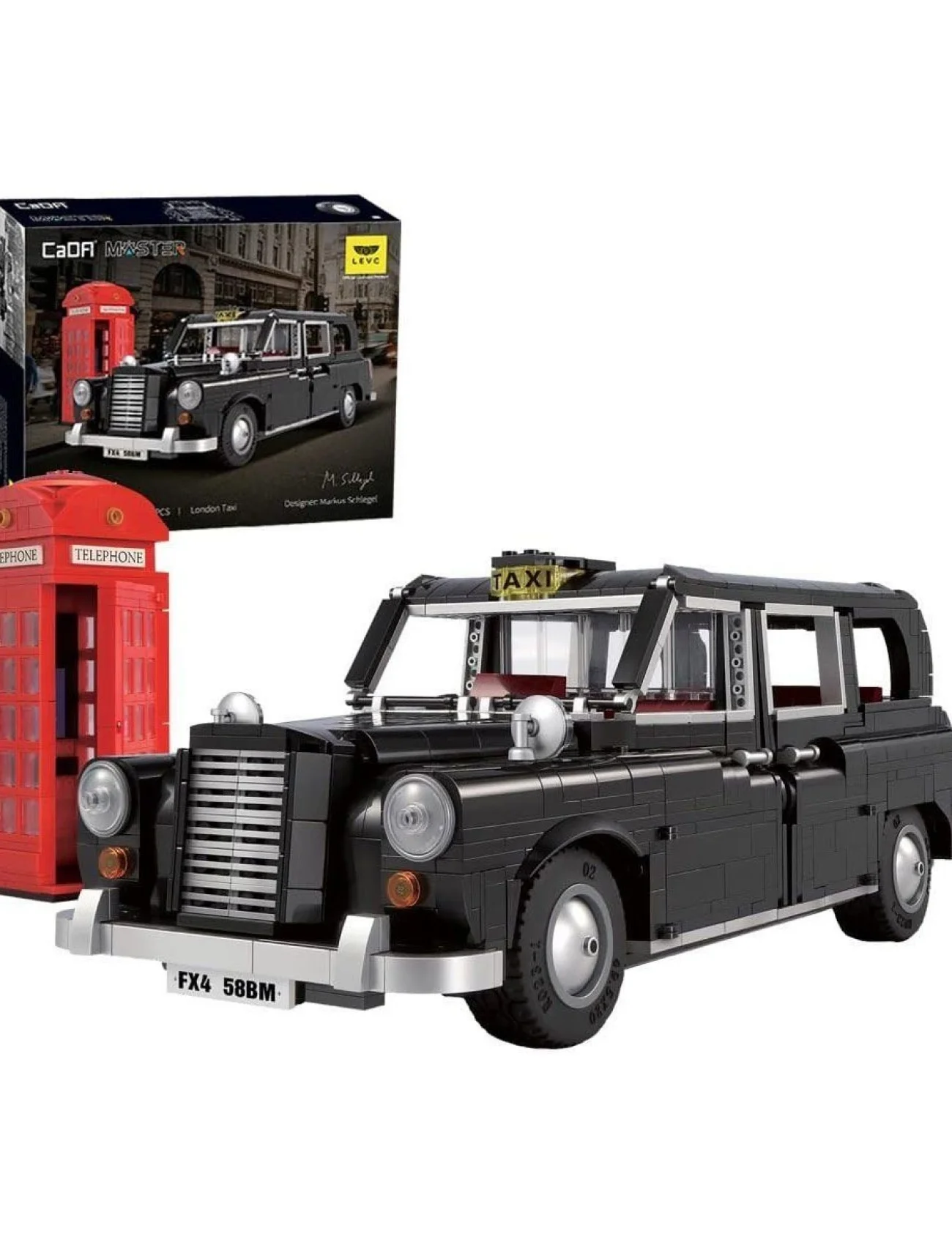 C62004W CADA London Taksi Blok Seti -Vagon life