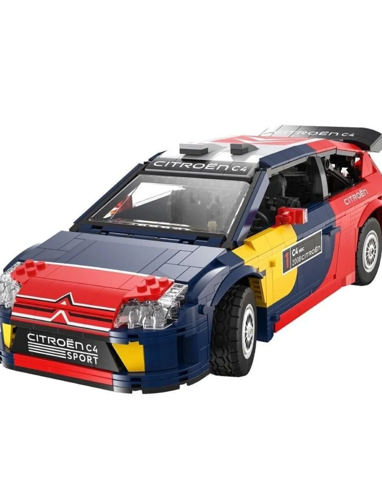 C62005W CADA CİTROEN C4 WRC 2008 MODEL 1569 PARÇA BLOCK OYUNCAK