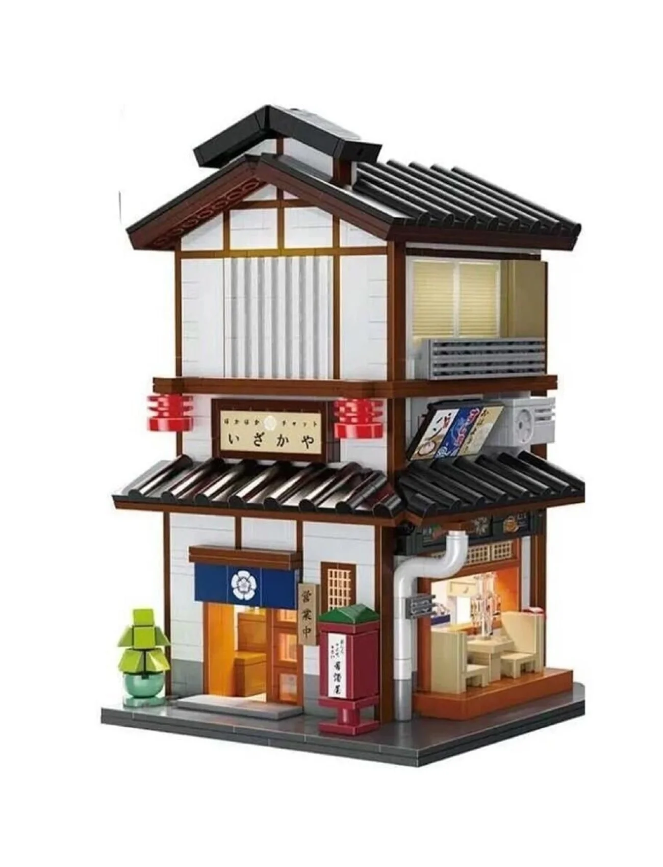 C66019W CADA JAPON SOKAK MANZARASI 1195 PARÇA BLOCK OYUNCAK
