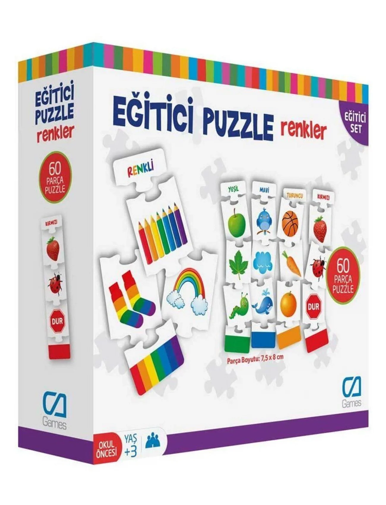 CA.5029 EĞİTİCİ PUZZLE RENKLER