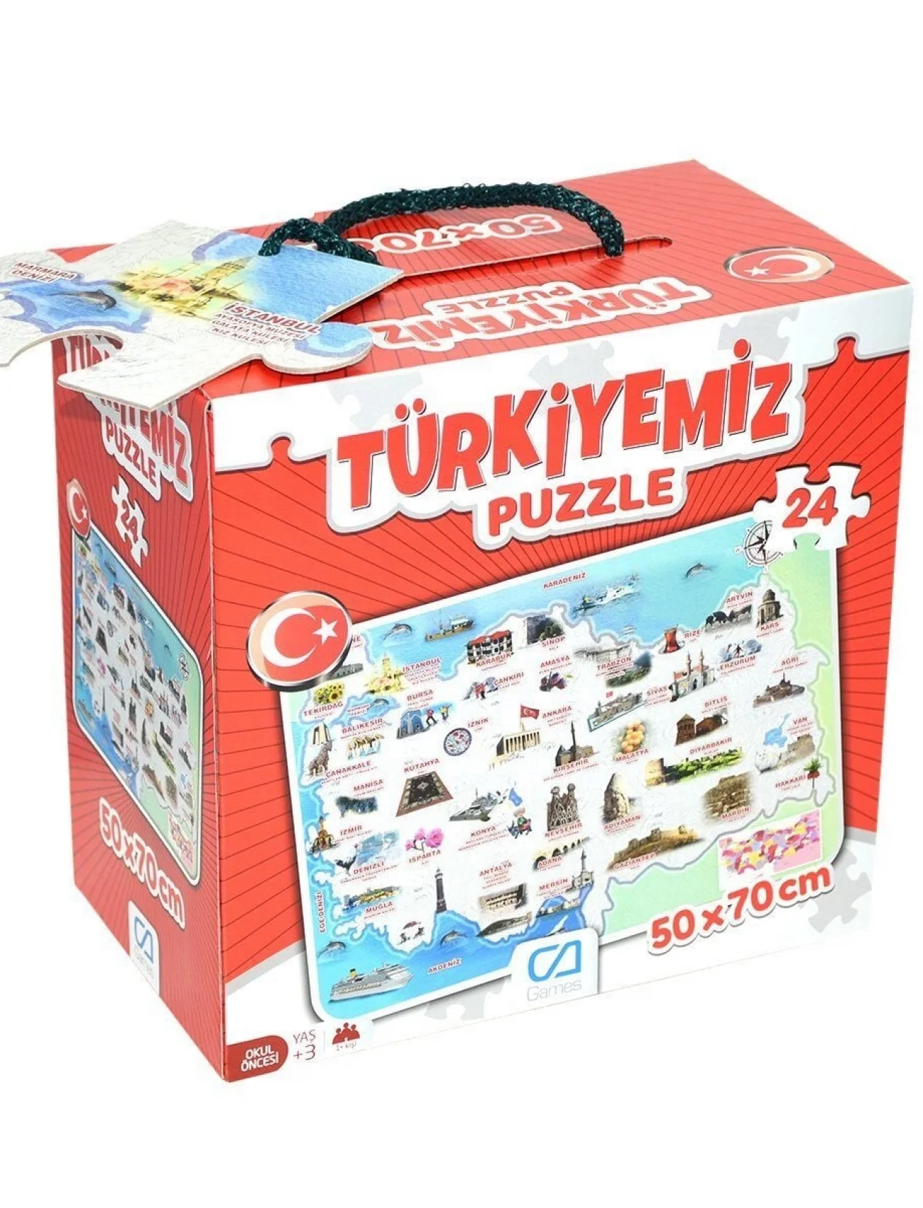 CA.5079 TÜRKİYEMİZ YER PUZZLE