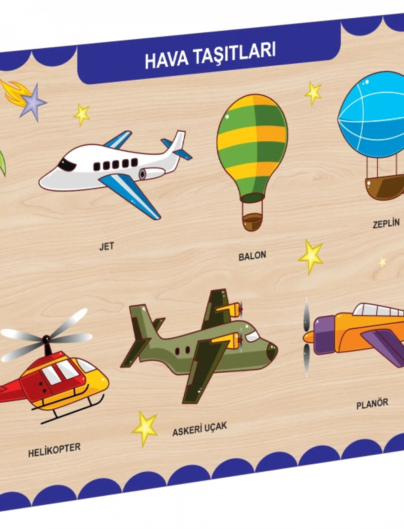 CAAHS-3202 CA GAMES AHŞAP HAVA TAŞITLARI BUL-TAK