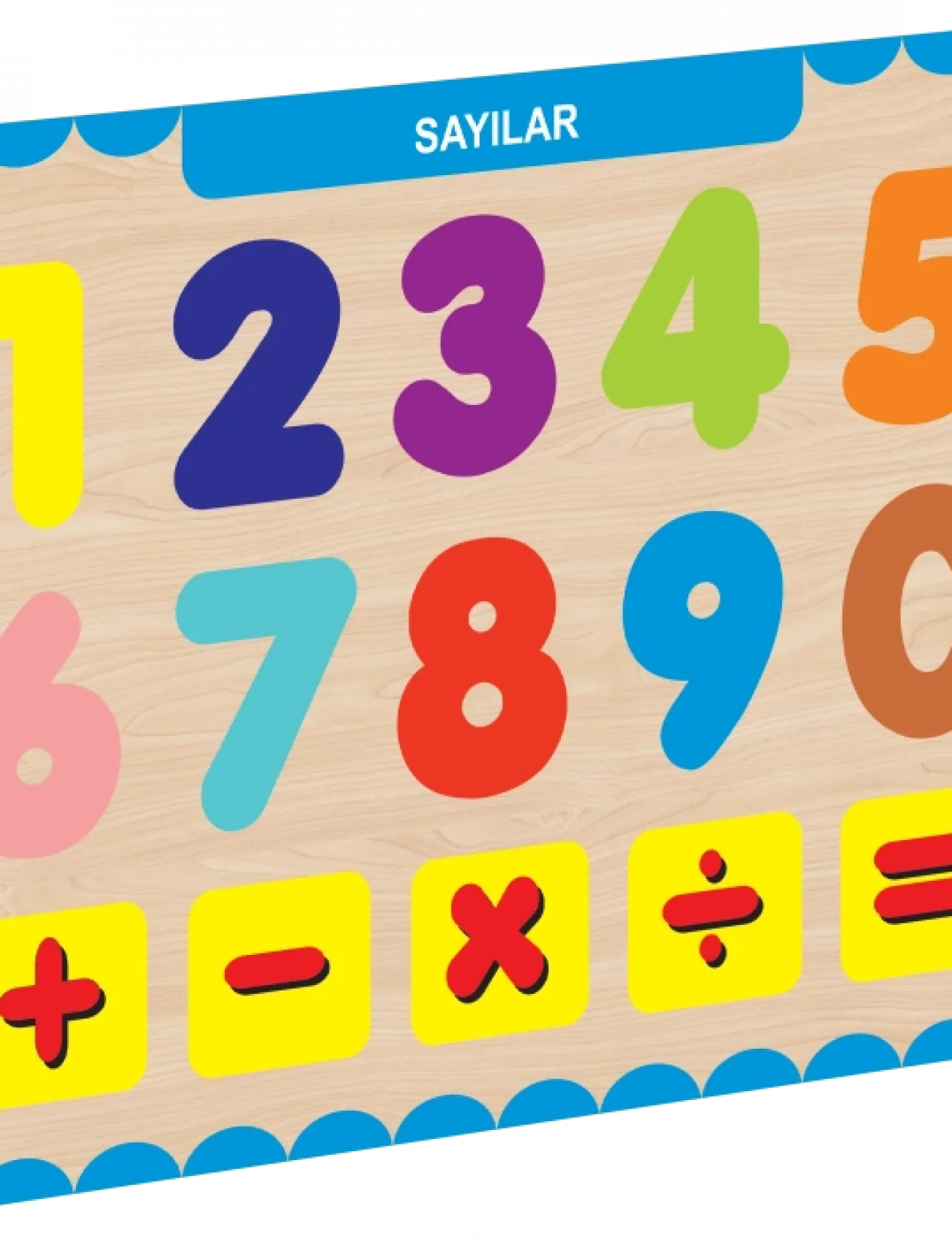 CAAHS-3207 CA GAMES AHŞAP SAYILAR BUL-TAK