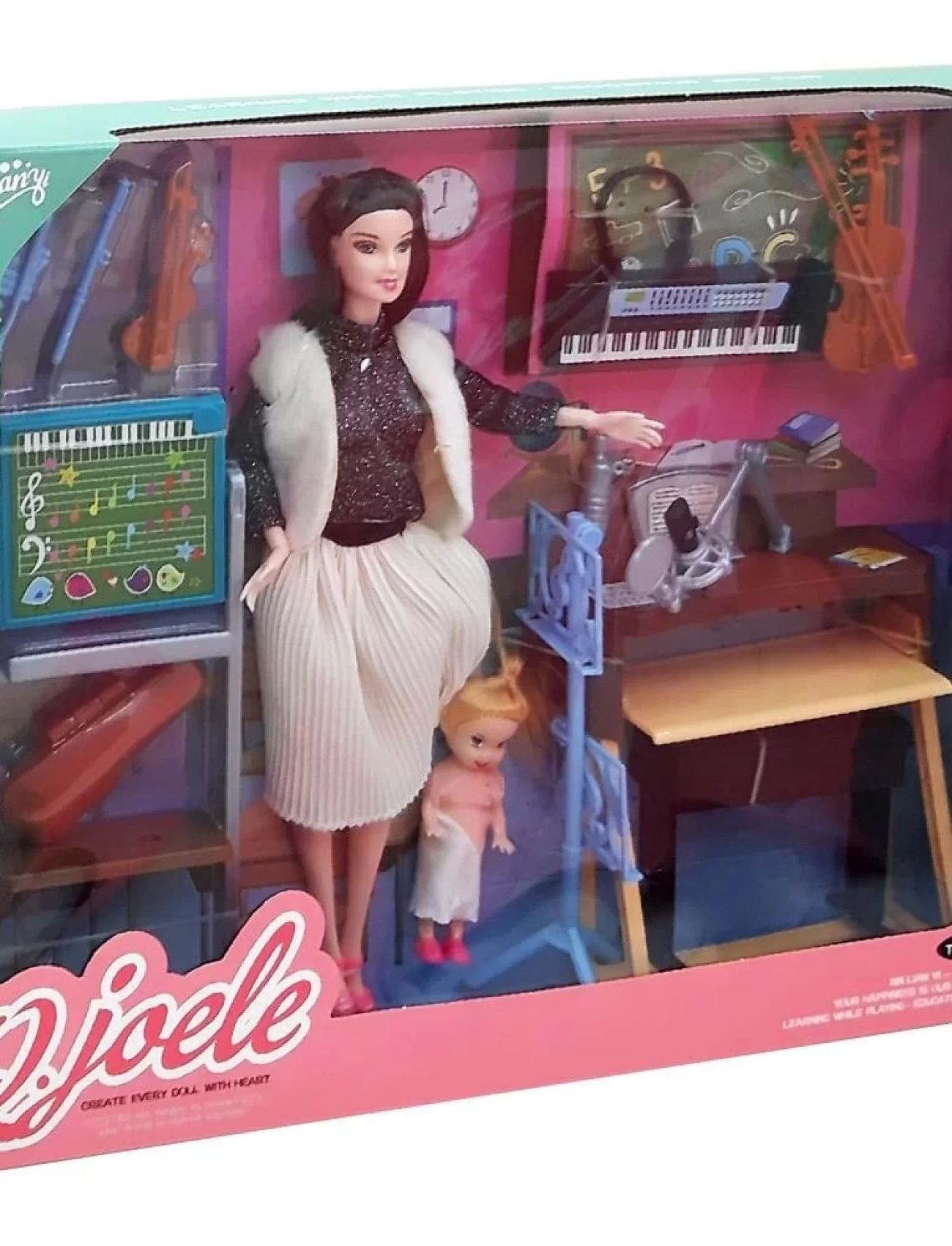 Canem Kutulu Aksesuarlı Bebek