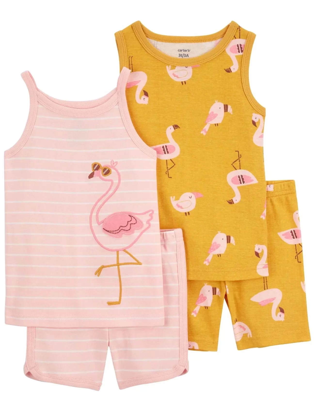 Carters Kız Bebek 4Lü Pijama Set 1Q515010 Karışık Renkli