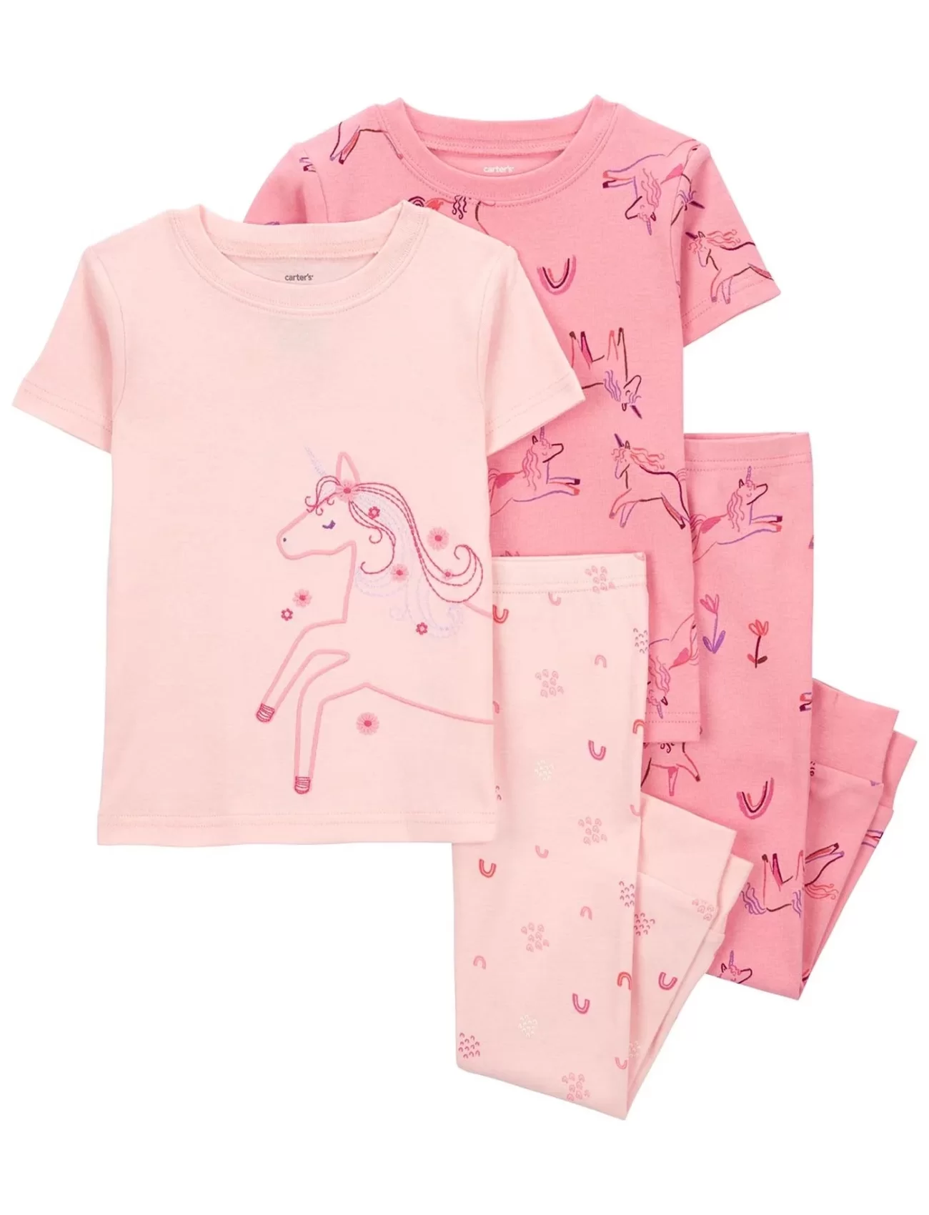 Carters Kız Bebek Pijama Set 1Q514410 Karışık Renkli