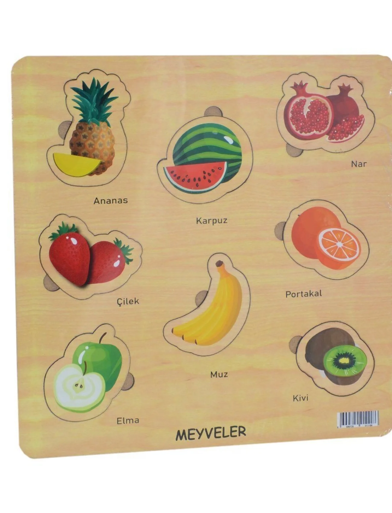 CC Oyuncak, Memo 32x32 Eğitici Şekiller - 6 Assorti